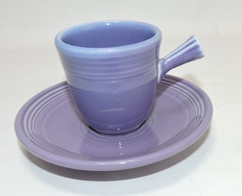 Fiesta Post 86 AD cup & saucer, lilac