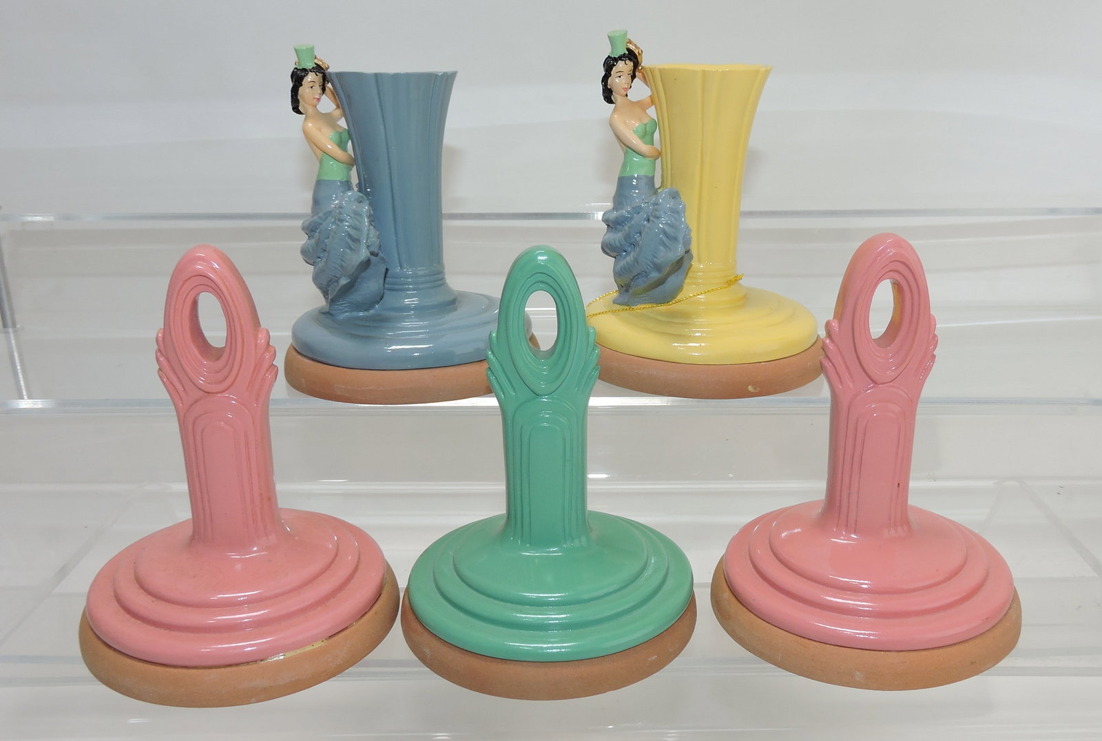 Fiesta Post 86 lot of 5 cookie presses: .