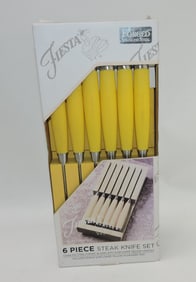 Fiesta Post 86 6 pc steak knife set