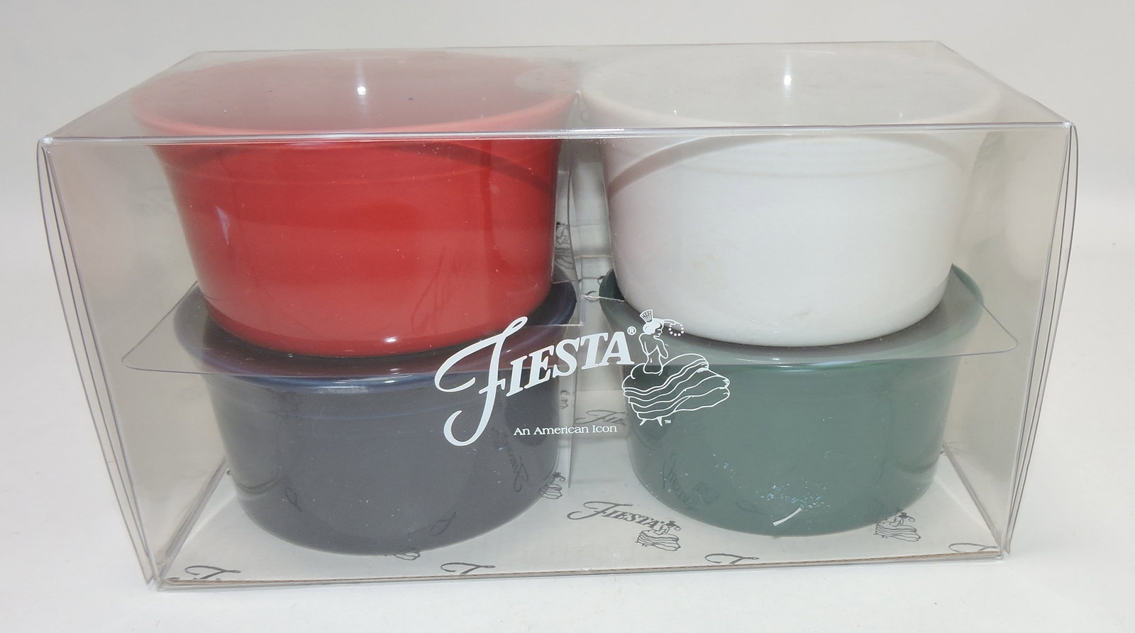 Fiesta Post 86 4 pc ramekin set: .