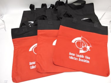HLCCA lot of 7 canvas bags