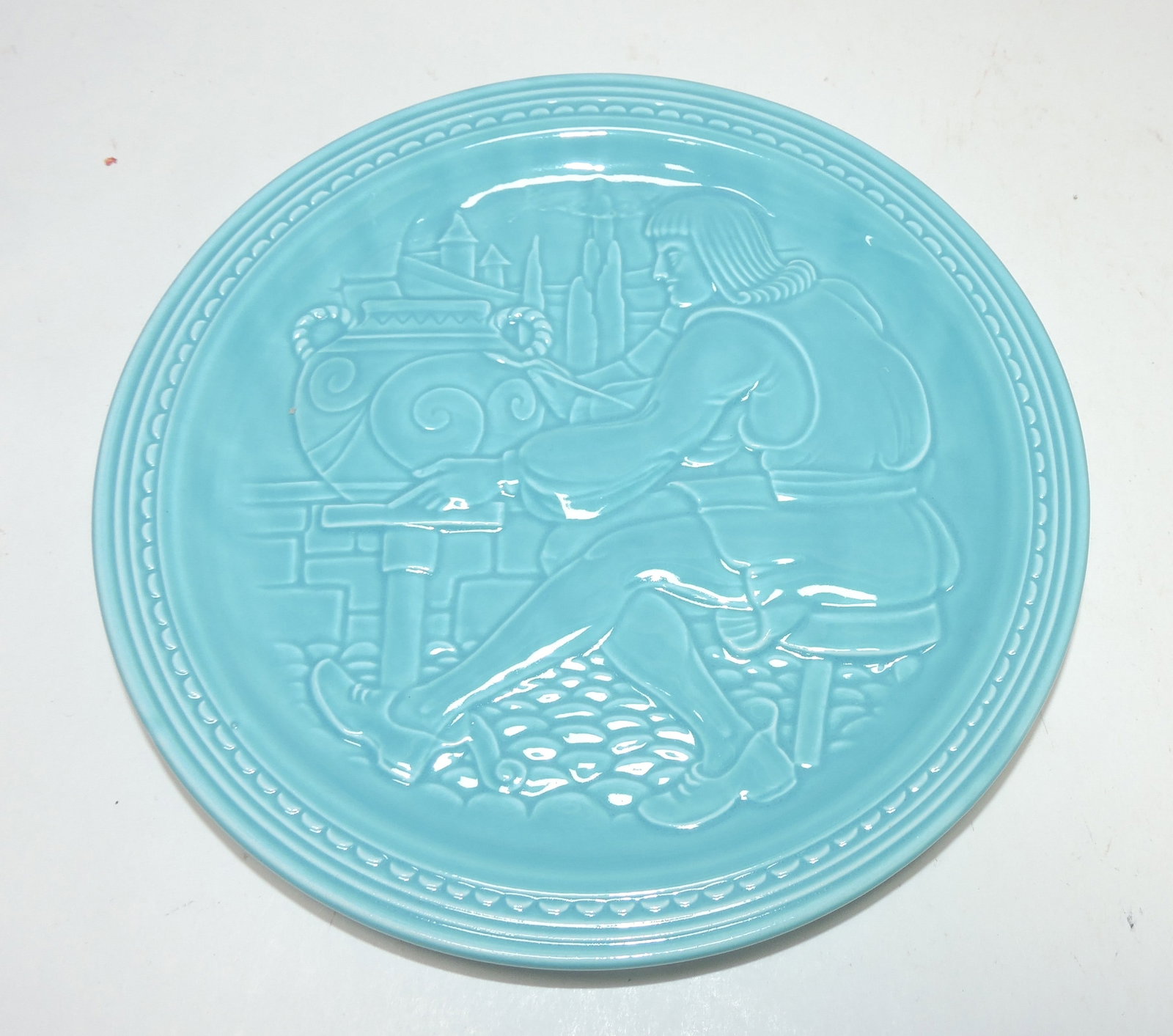 Fiesta 1940 World's Fair potter plate, (1 of 1)