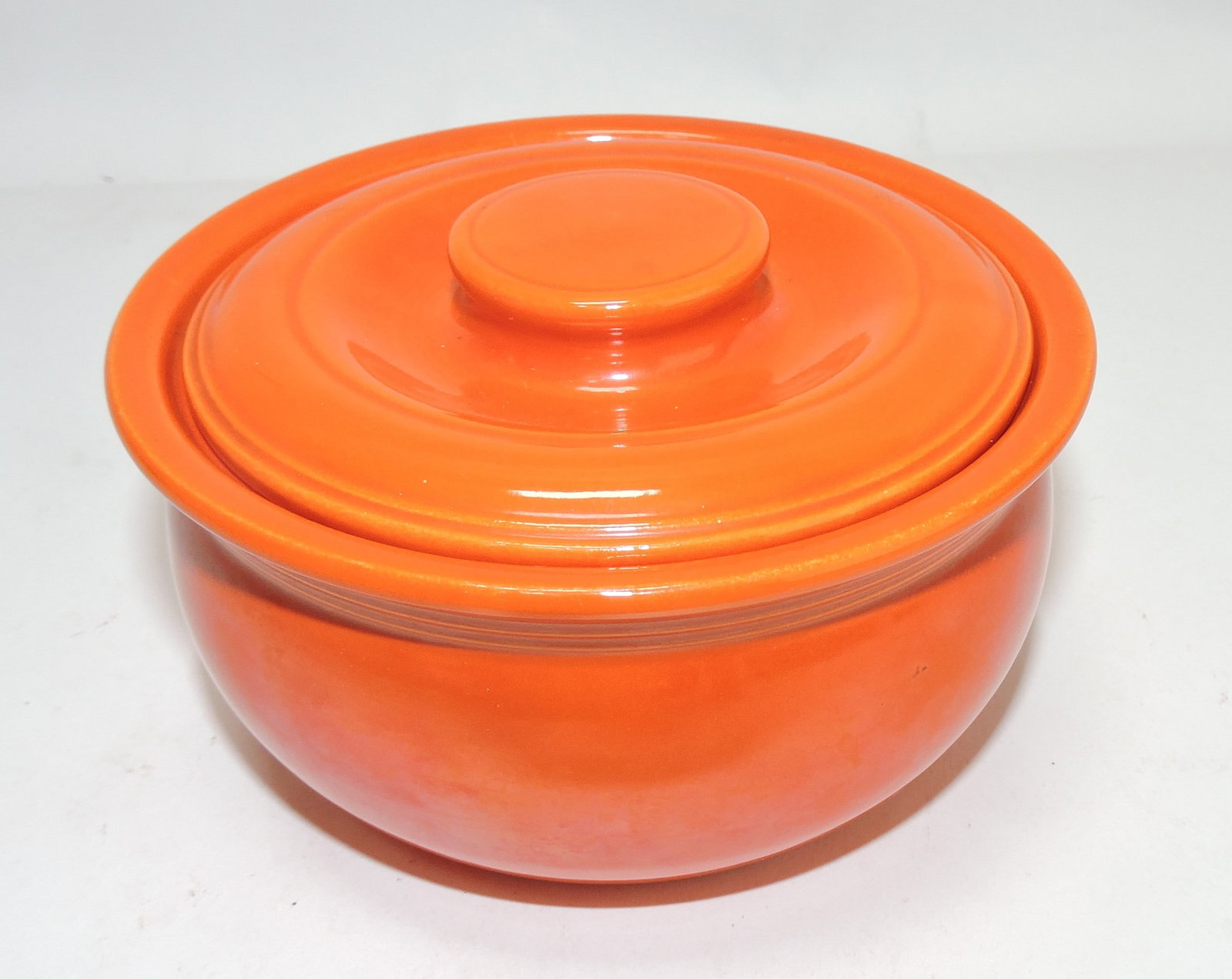 Kitchen Kraft individual casserole, red: .