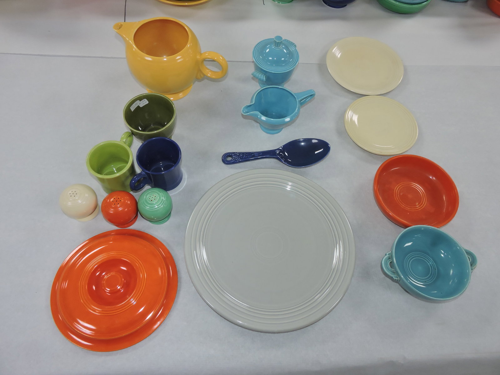 Fiesta lot of 16 pieces, various: condition