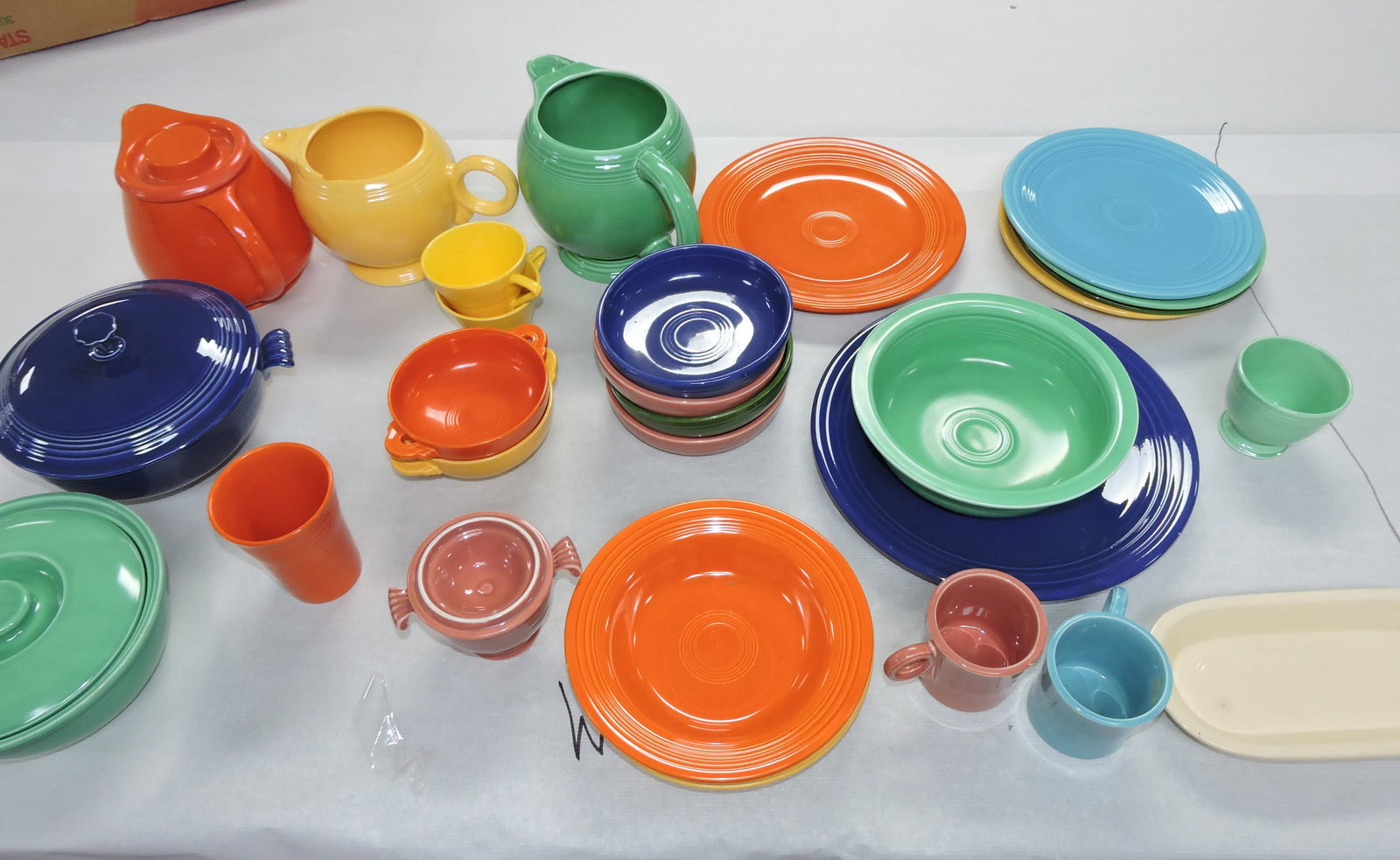 Fiesta lot of 29 pieces, various: condition