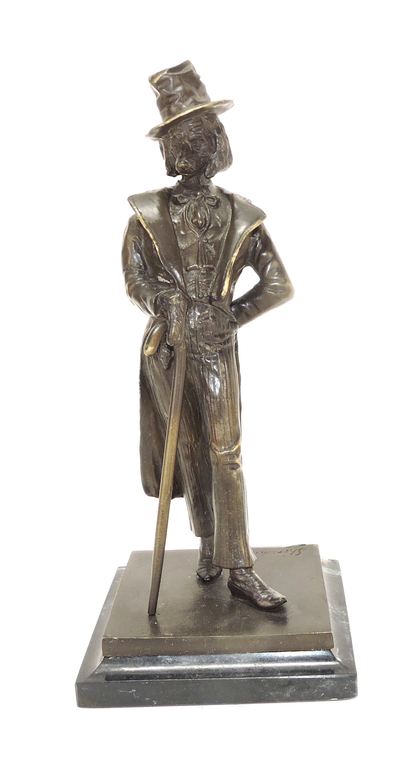 Sherman 'Dogman' bronze sculpture, (1 of 2)