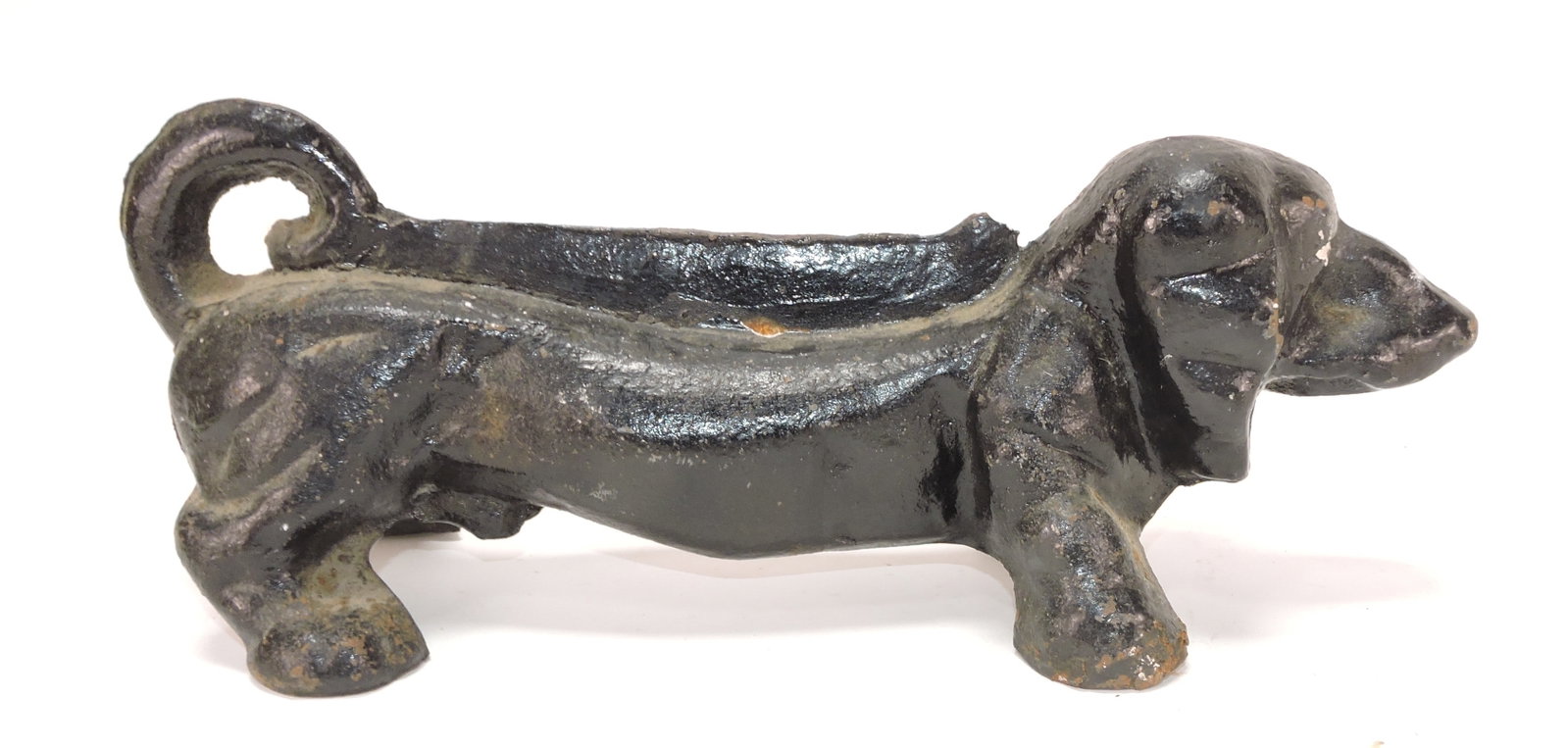 Cast iron dog boot scraper, 14" (1 of 1)