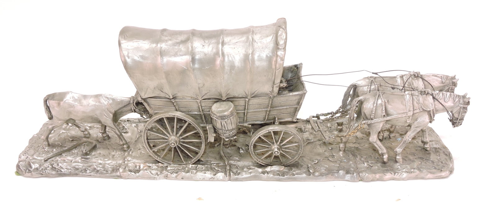 Pewter American Pioneers sculpture (1 of 1)