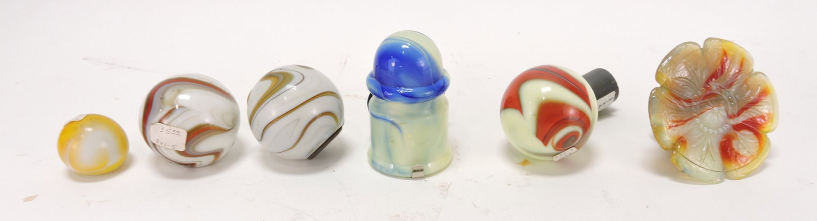 Akro Agate lot of 6 gear shift knobs and (1 of 1)