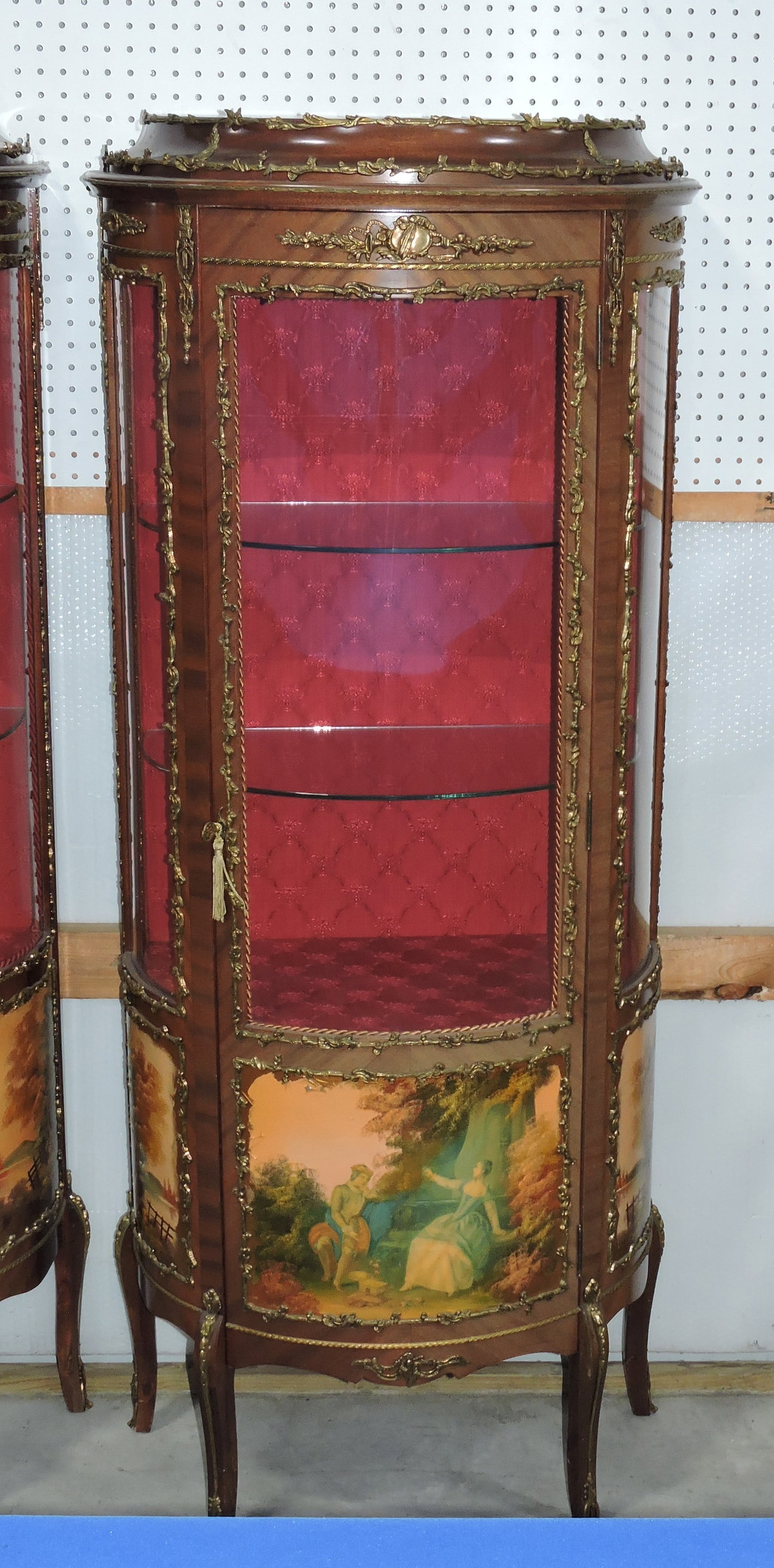 Vernie Martin style curio cabinet, (1 of 1)
