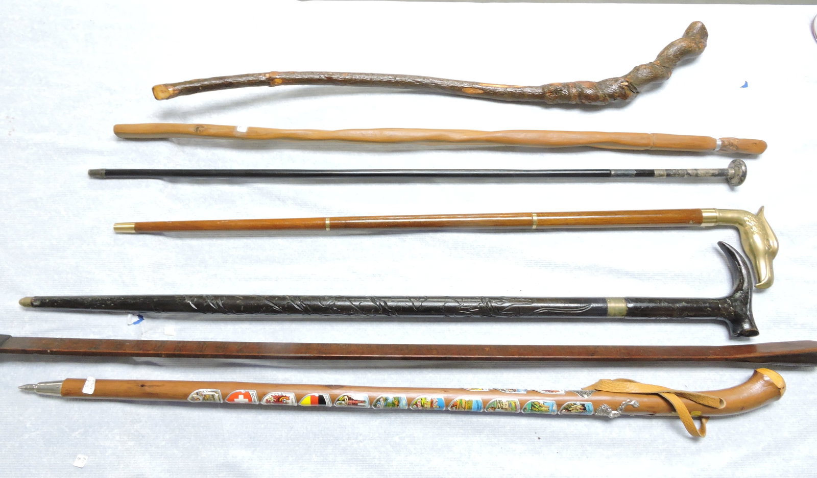 Walking stick/cane lot of 7 (1 of 2)