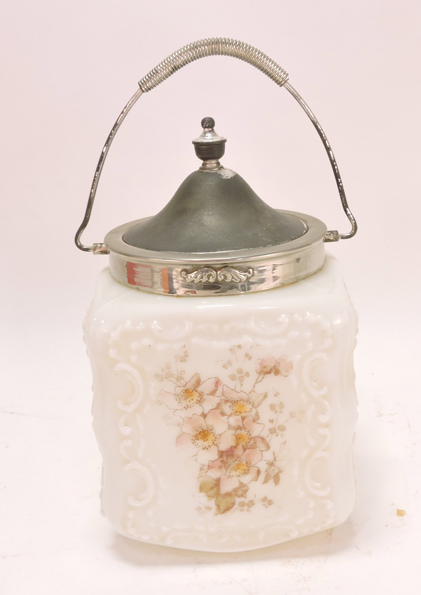 Wavecrest (unmarked) biscuit jar, 9" (1 of 1)