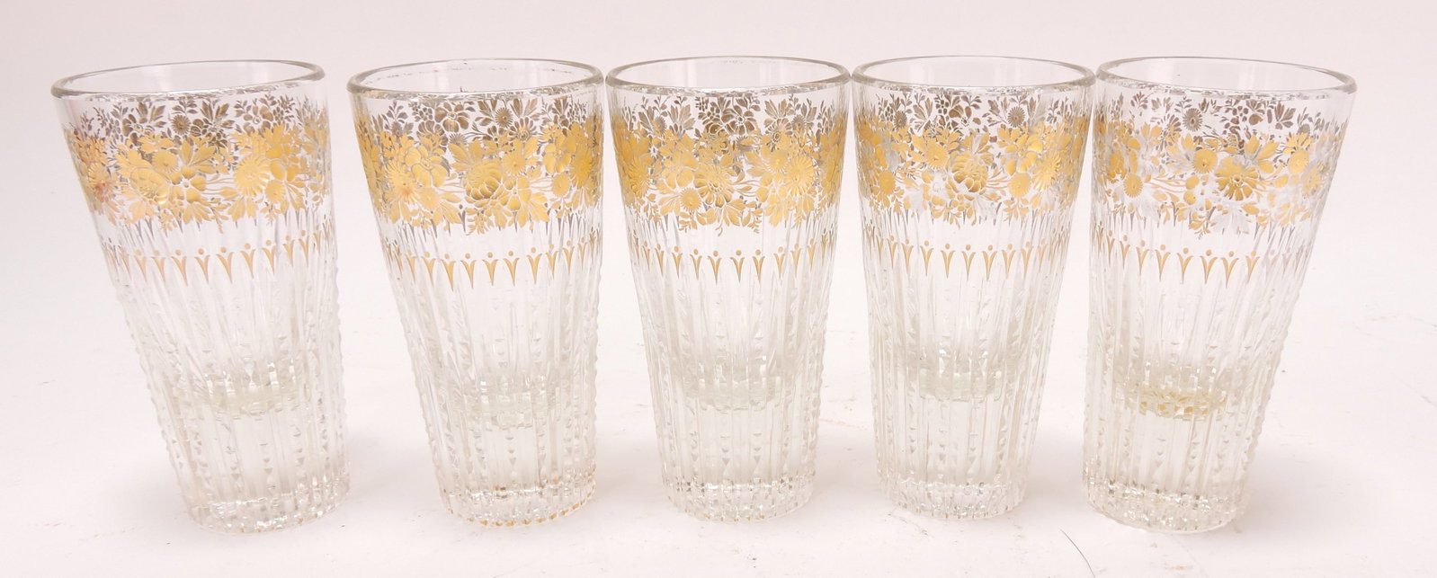 Baccarat (attributed) set of 5 - 4 1/4" (1 of 1)