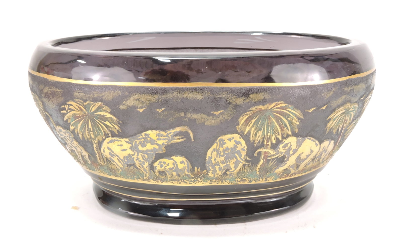 Moser Karlsbad amethyst acid etched (1 of 2)