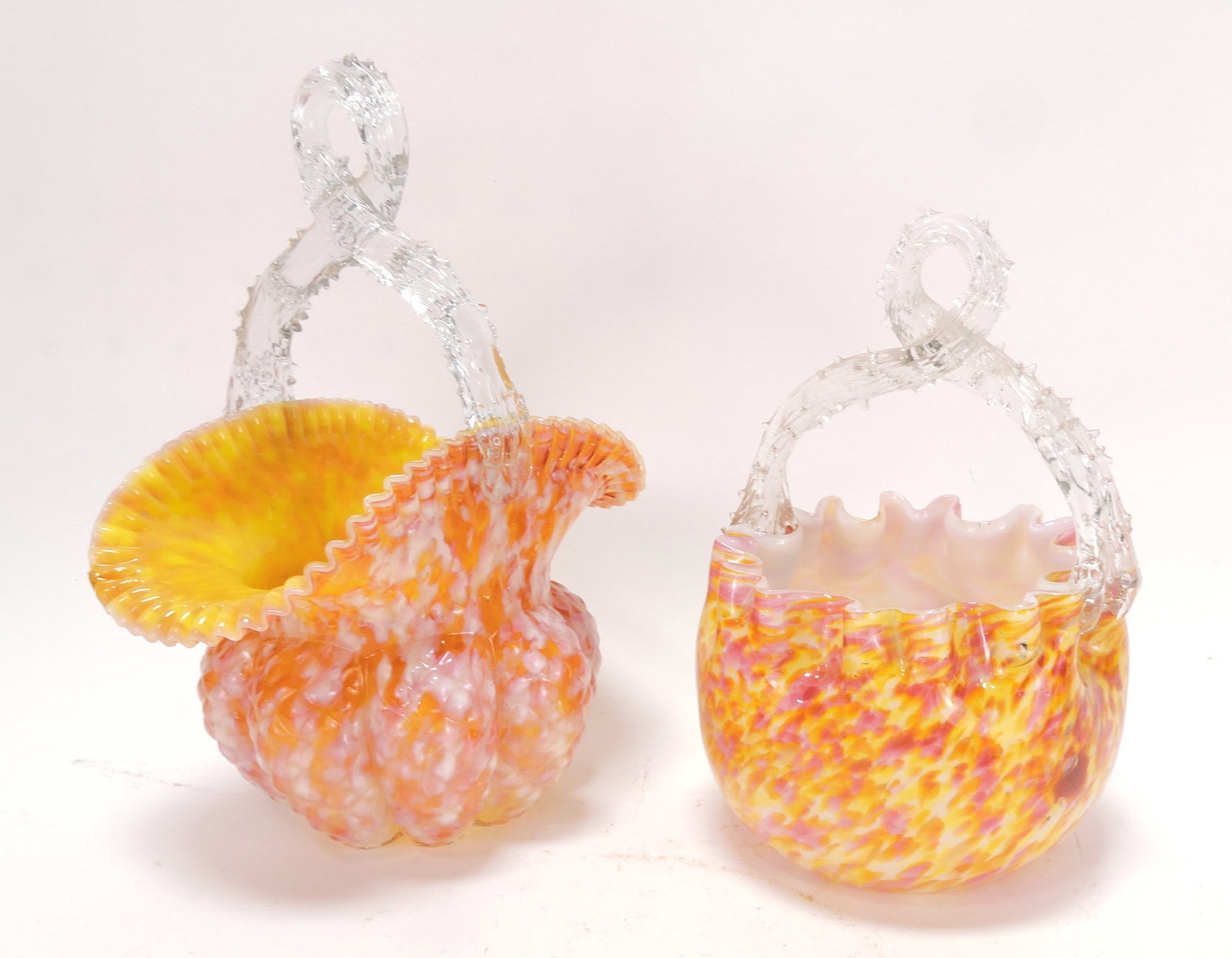 End of the Day lot of 2 art glass (1 of 1)