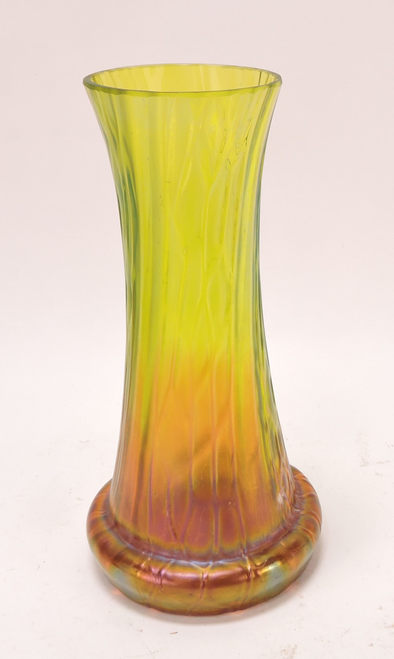 Loetz 8" art glass vase (1 of 1)