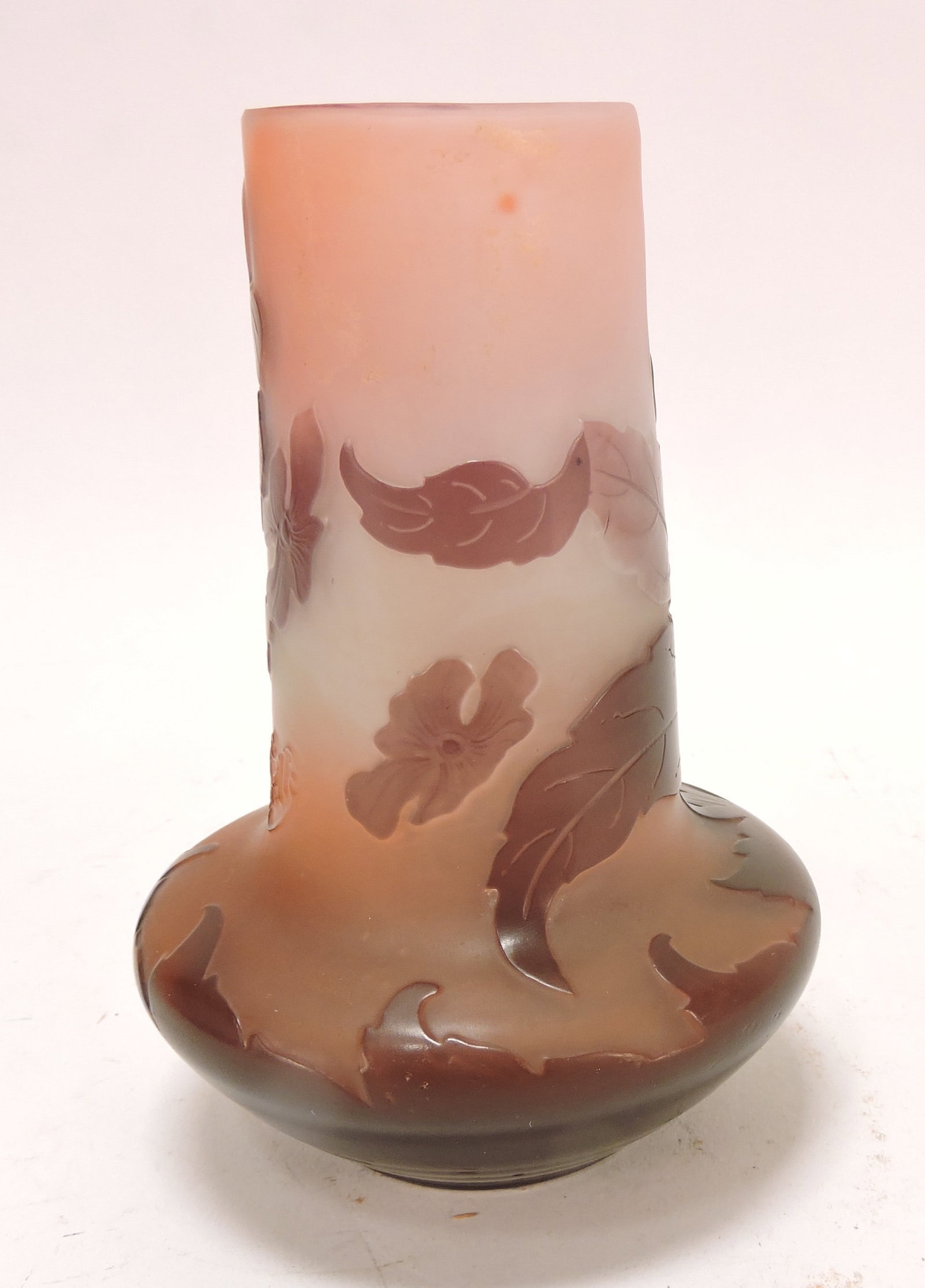 Galle French cameo art glass vase, - 2