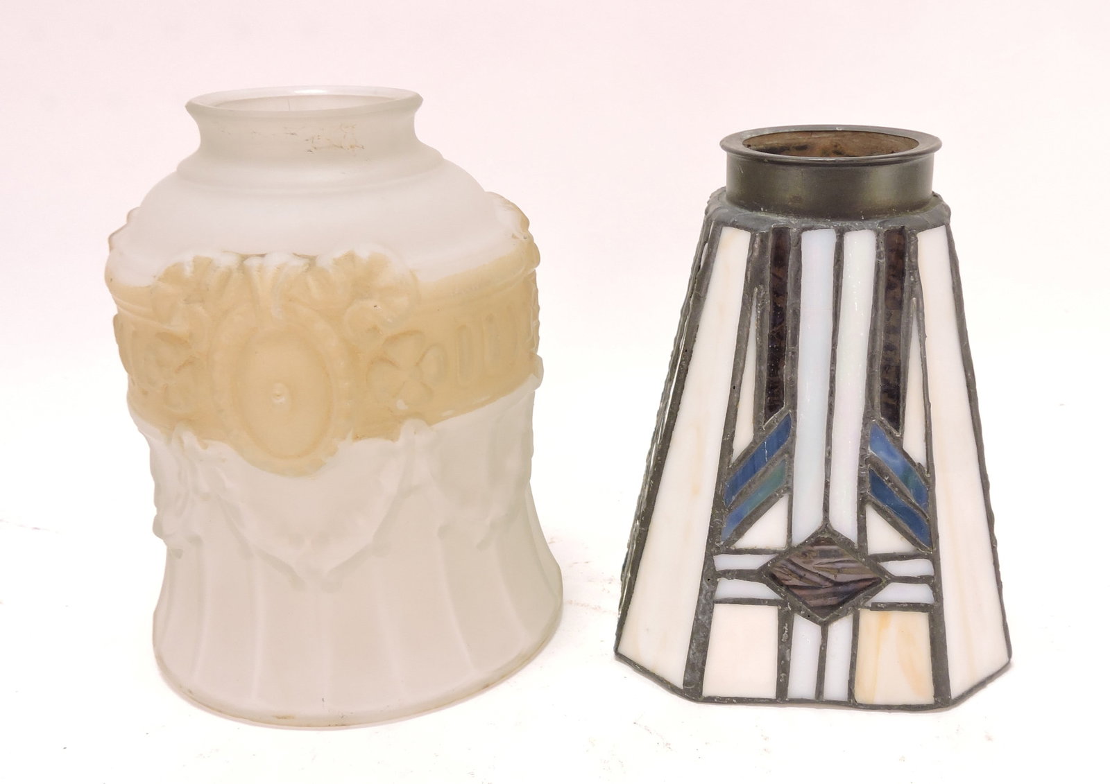 Leaded glass and frosted glass (1 of 1)