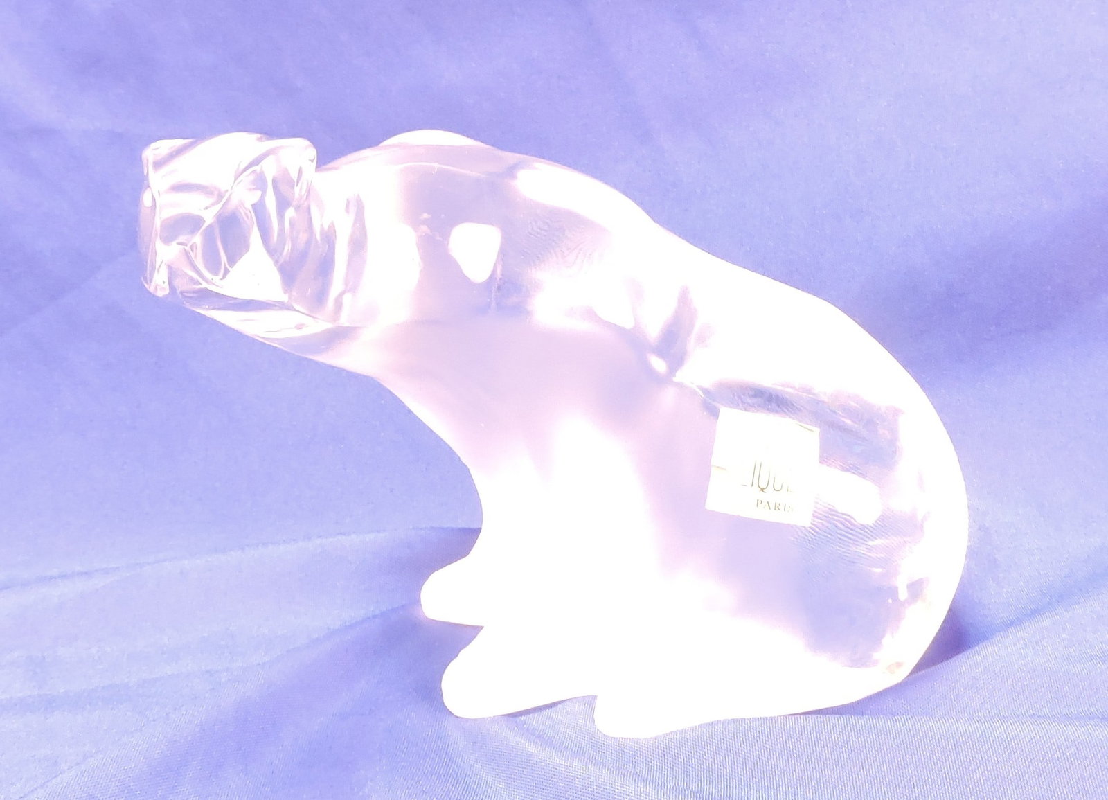 Lalique large polar bear, 6 1/2" (1 of 1)