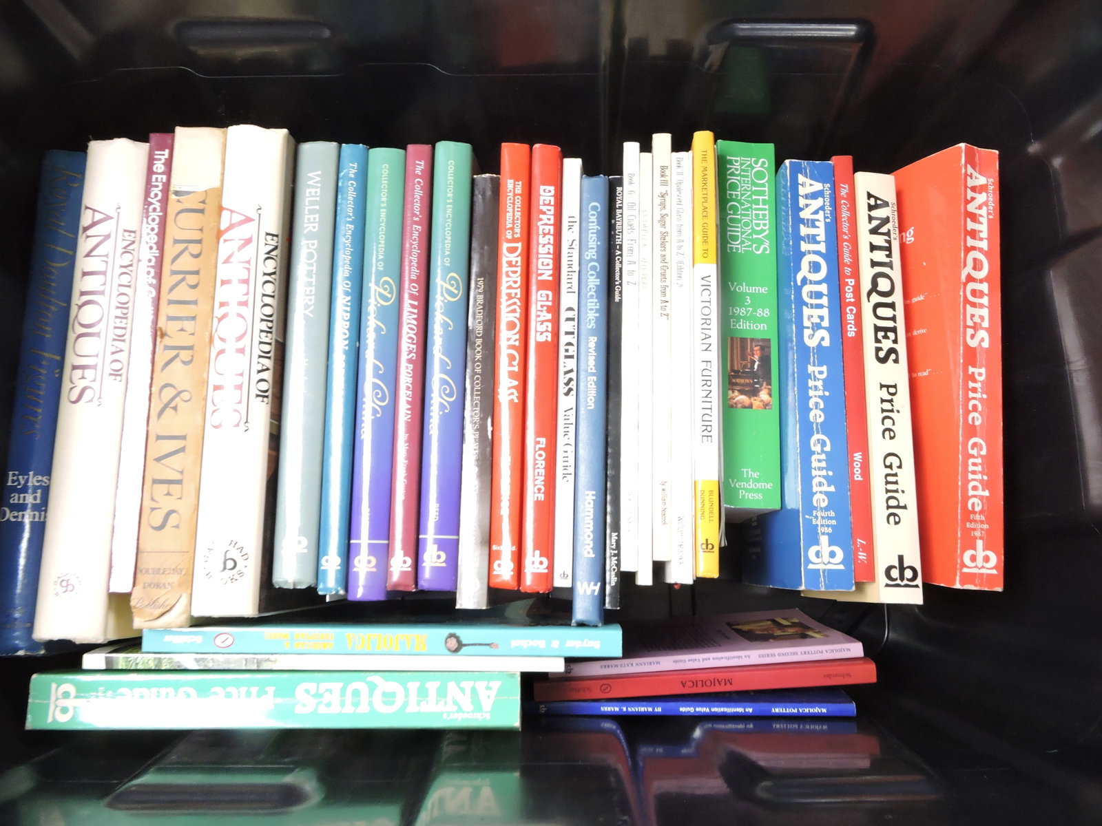 Lot of antique reference books (1 of 1)