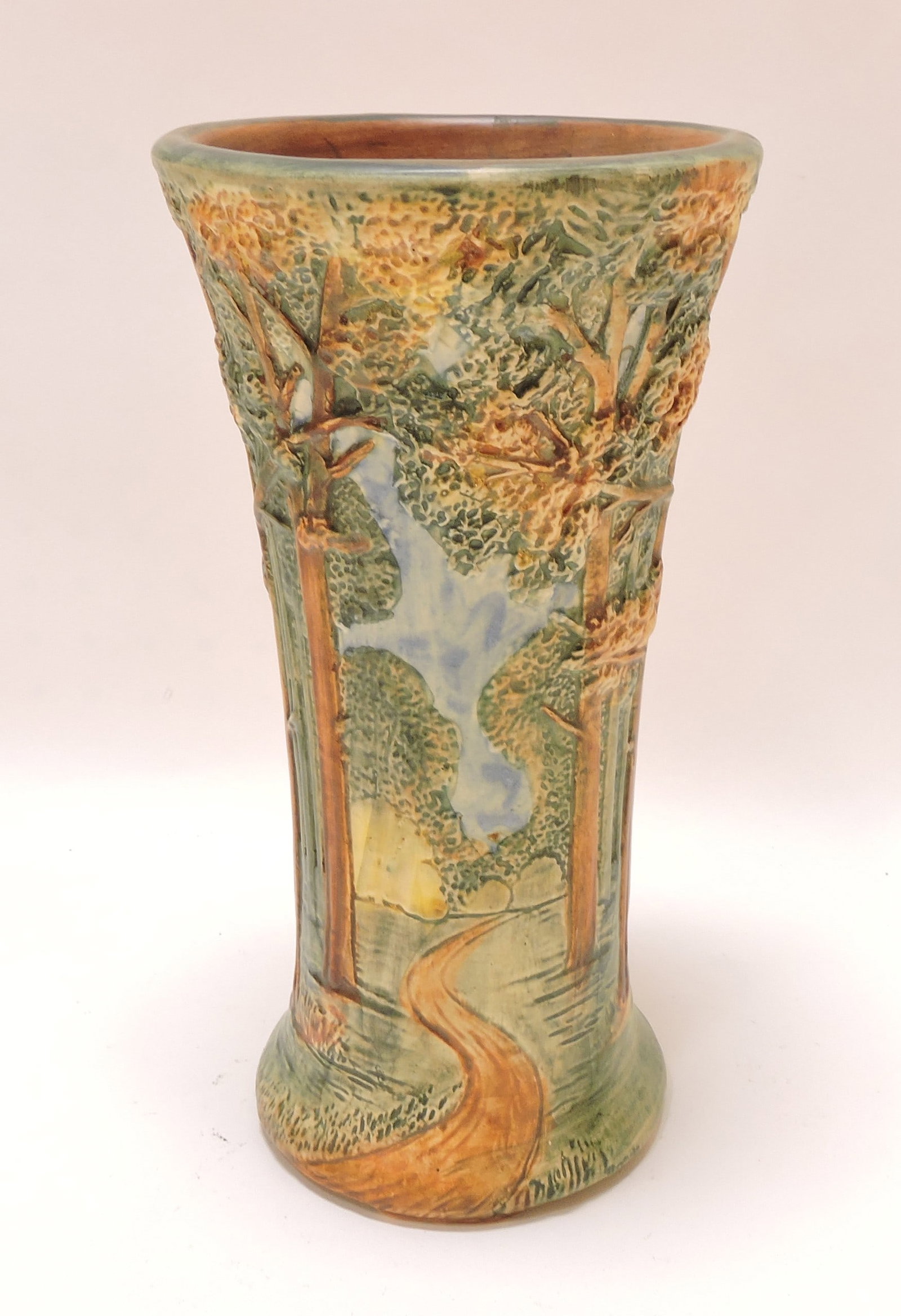 Weller Pottery 'Forest' 12" vase - 2