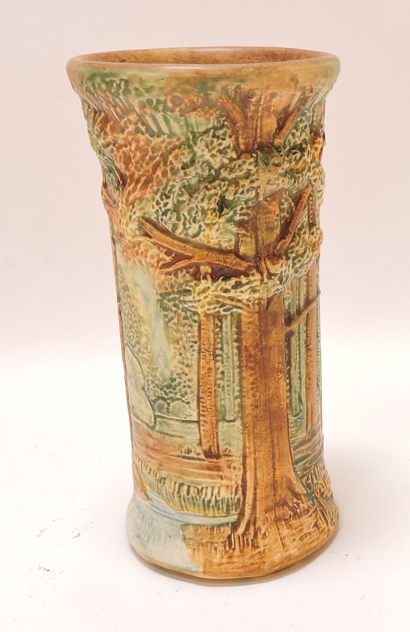 Weller Pottery 'Forest' 8" vase - 2