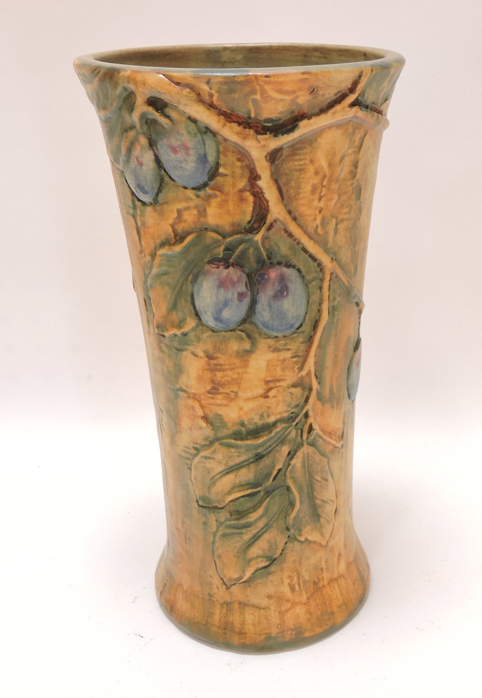 Weller Pottery 'Woodcraft' 12" vase (1 of 2)