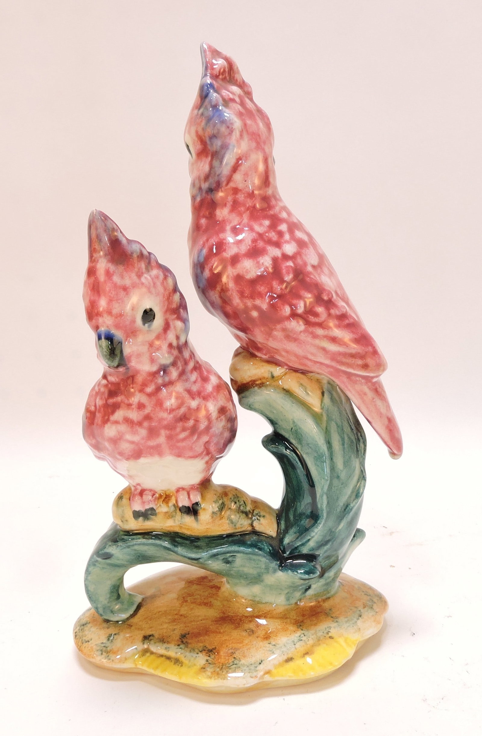 Stangl Pottery double bird figure 9 3/4": .