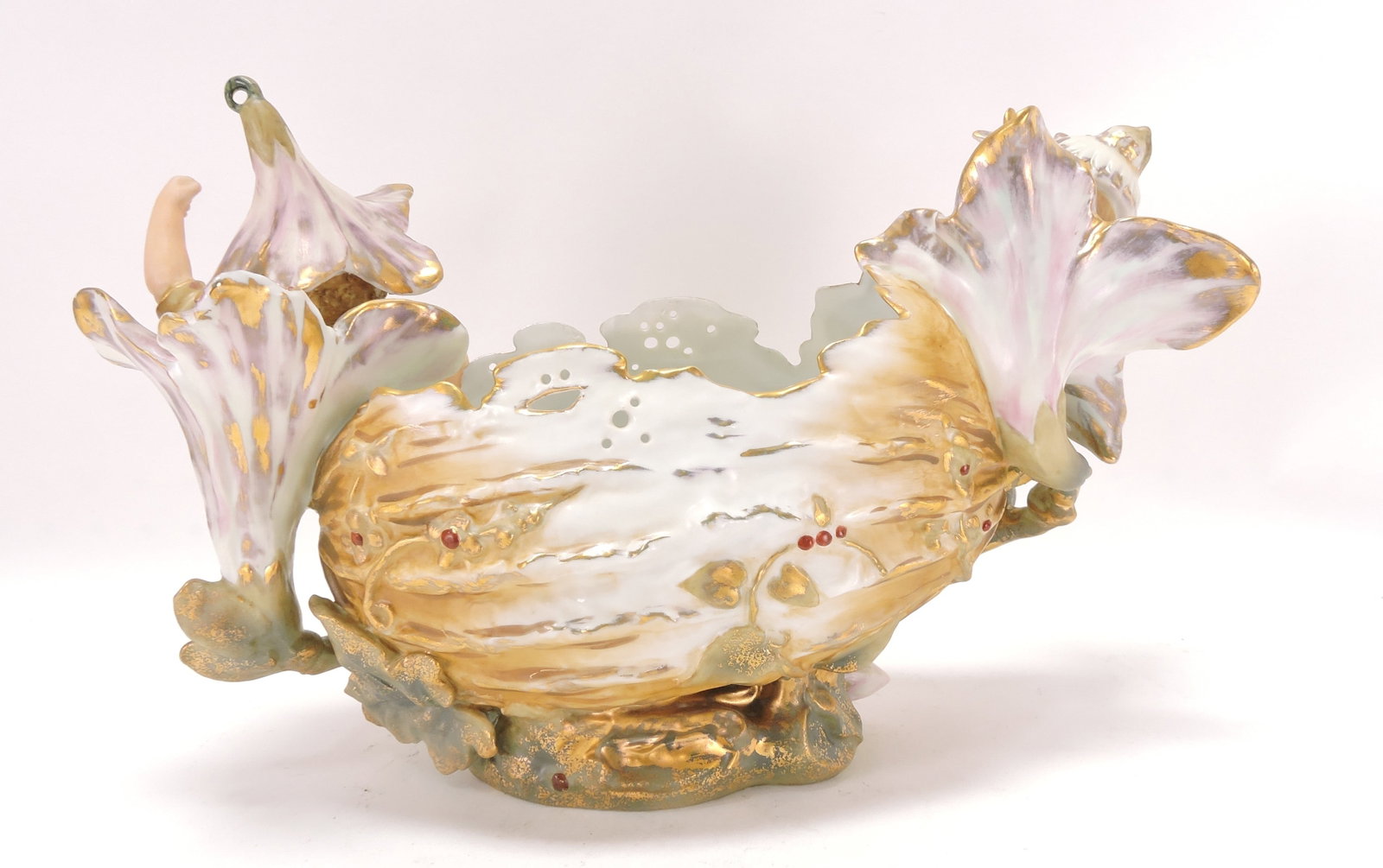 Bisque porcelain table center with - 2