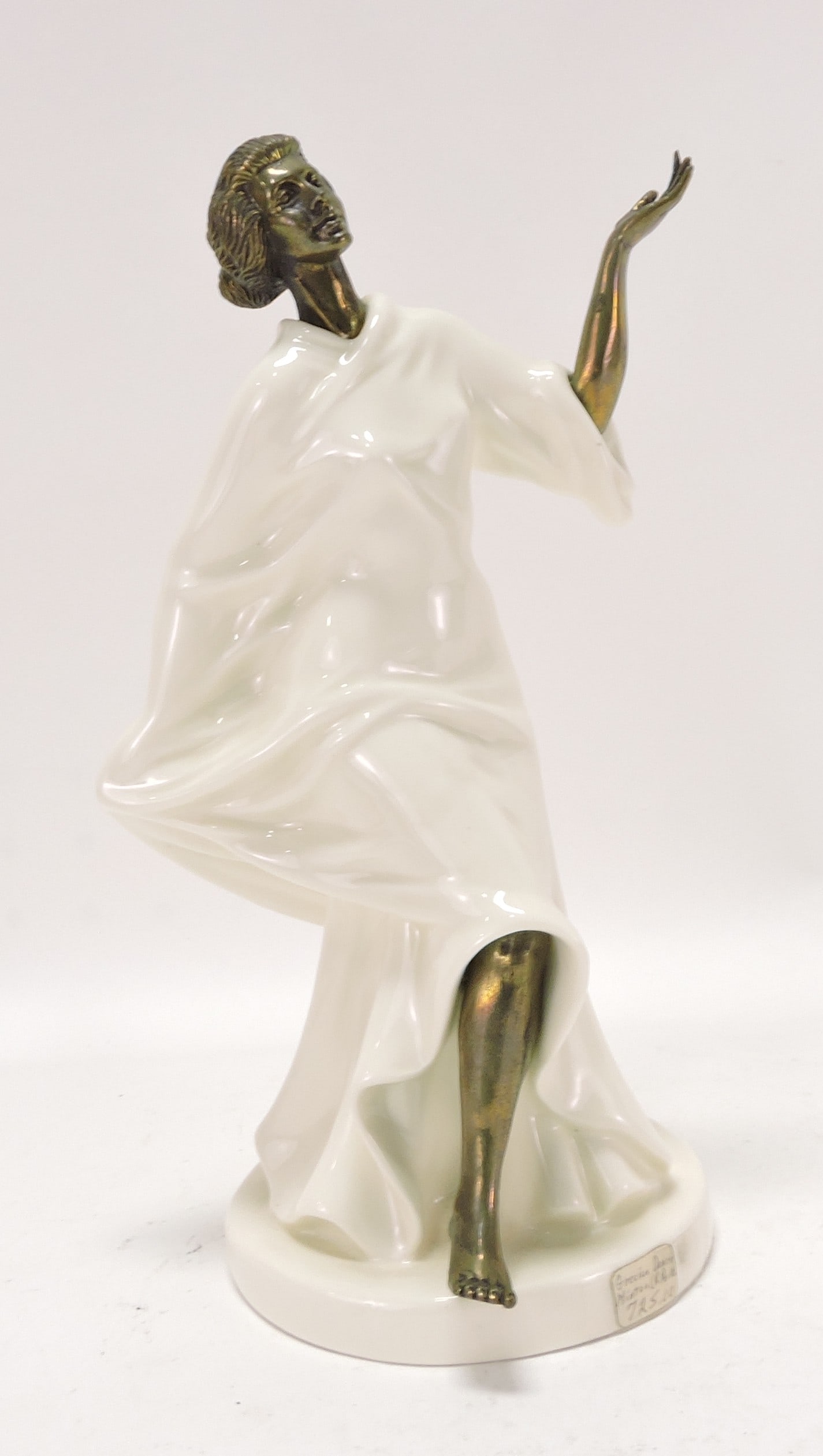 Minton porcelain 'Grecian Dancer',: 10"