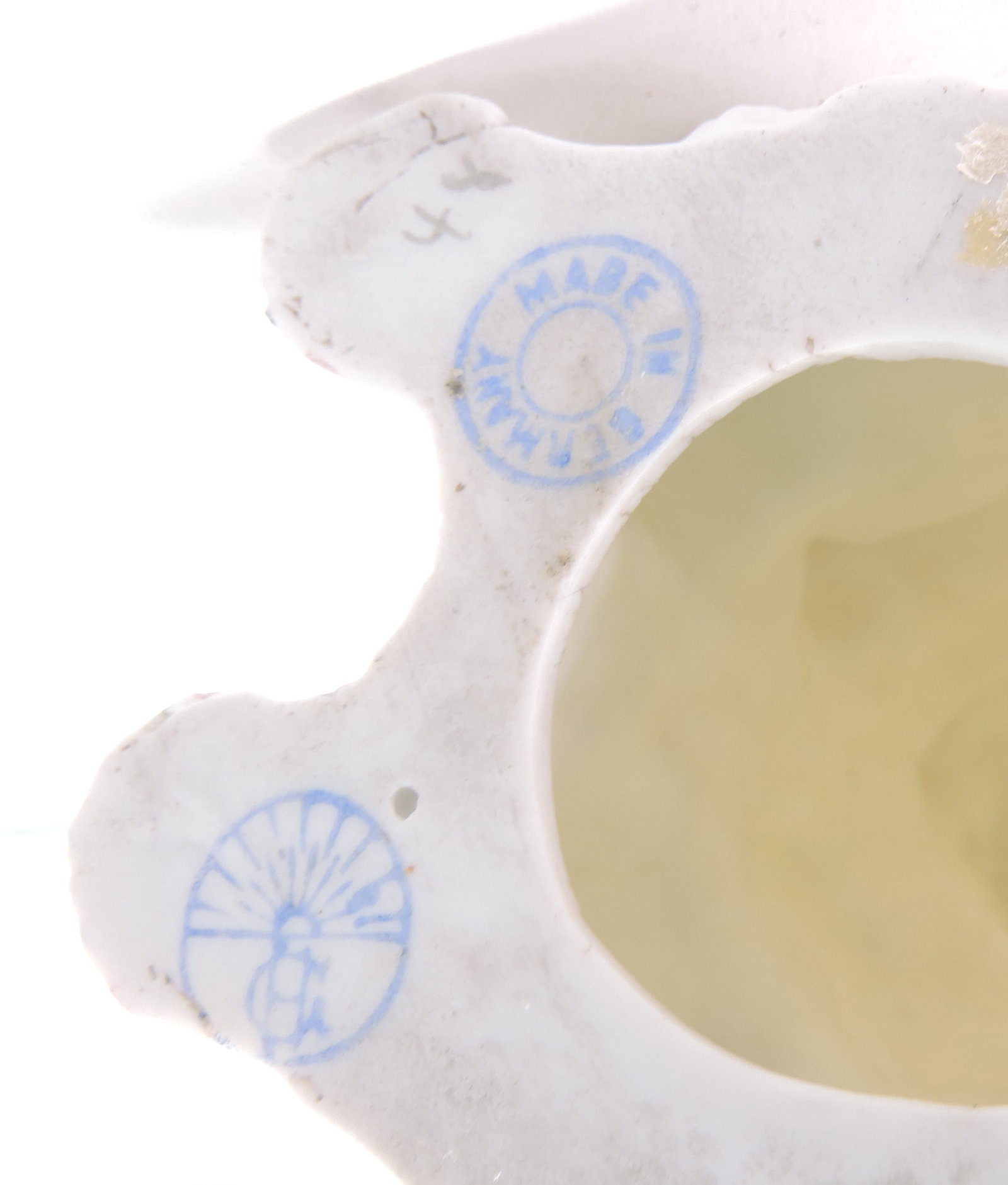 Heubach 6 1/2" bisque dog - 2