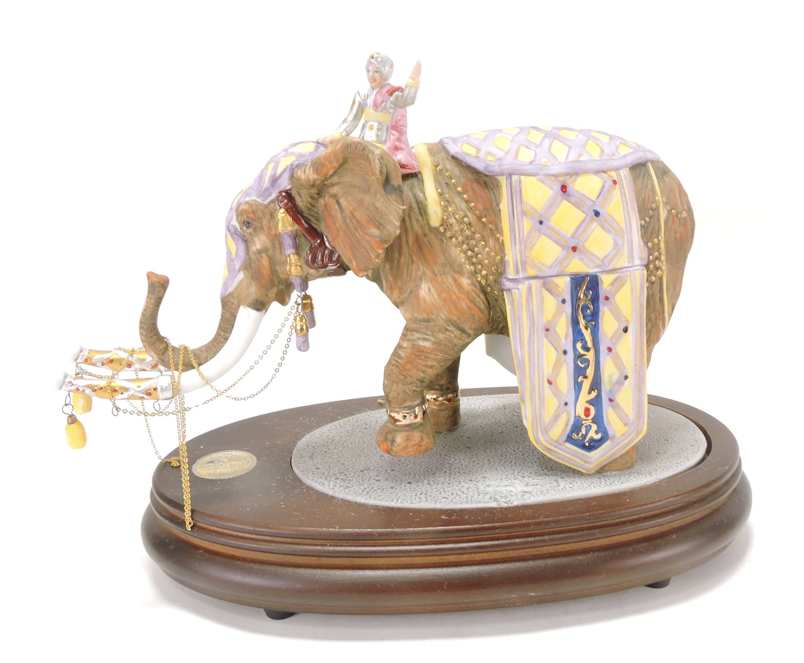 Ringling Bros bisque elephant, 9" (1 of 1)