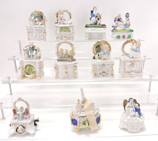 German porcelain lot of 11 fairing
