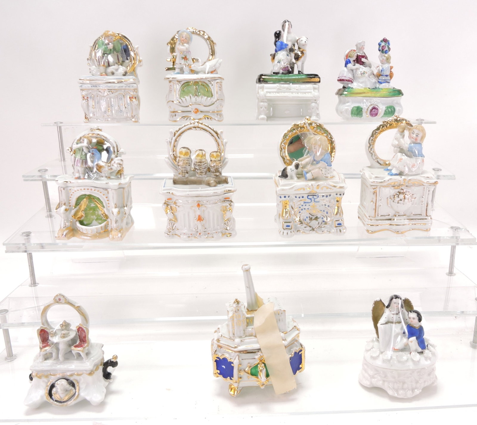German porcelain lot of 11 fairing (1 of 1)