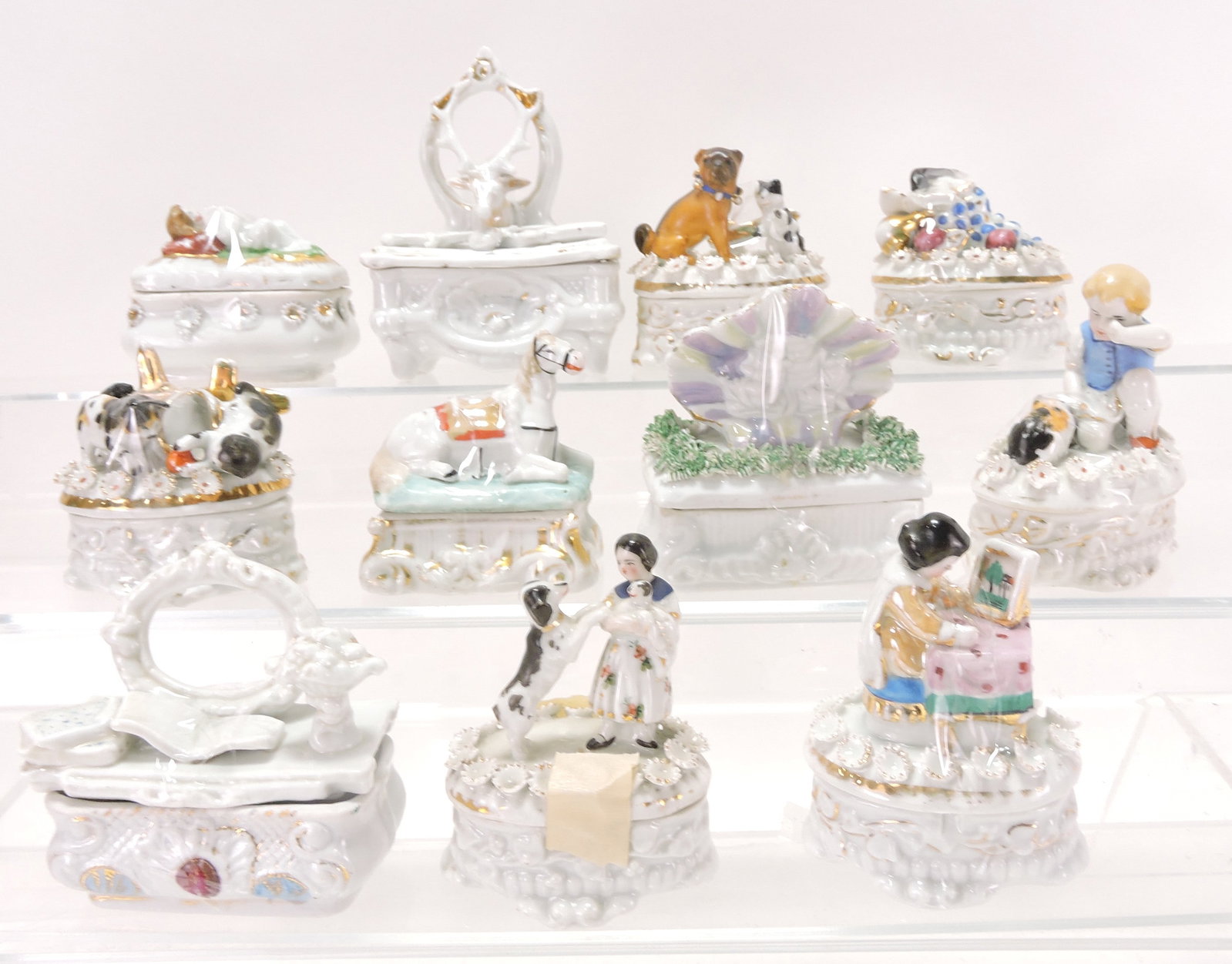 German porcelain lot of 11 fairing (1 of 1)