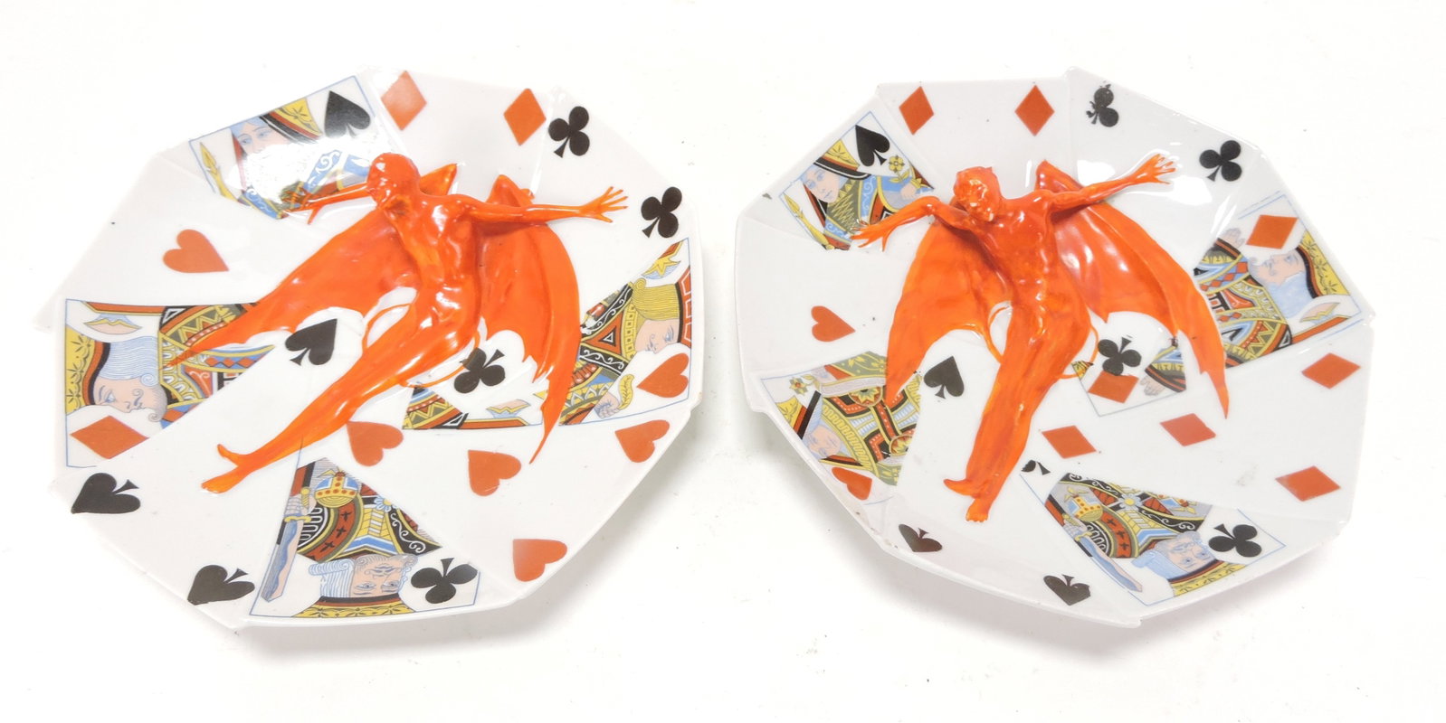 Royal Bayreuth Devil and Cards (1 of 1)