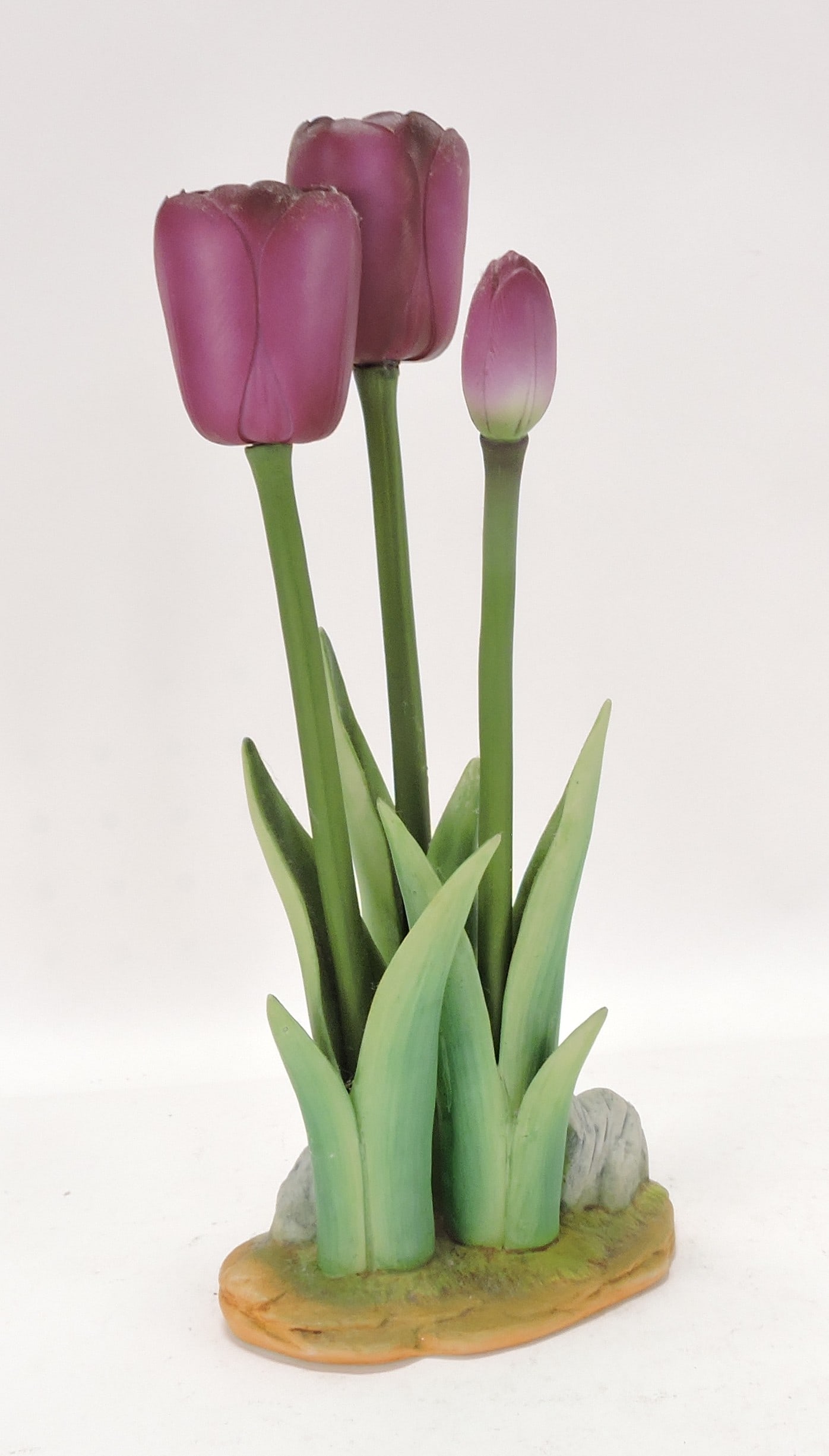 Andrea 'Purple Tulip' bisque figure, (1 of 1)