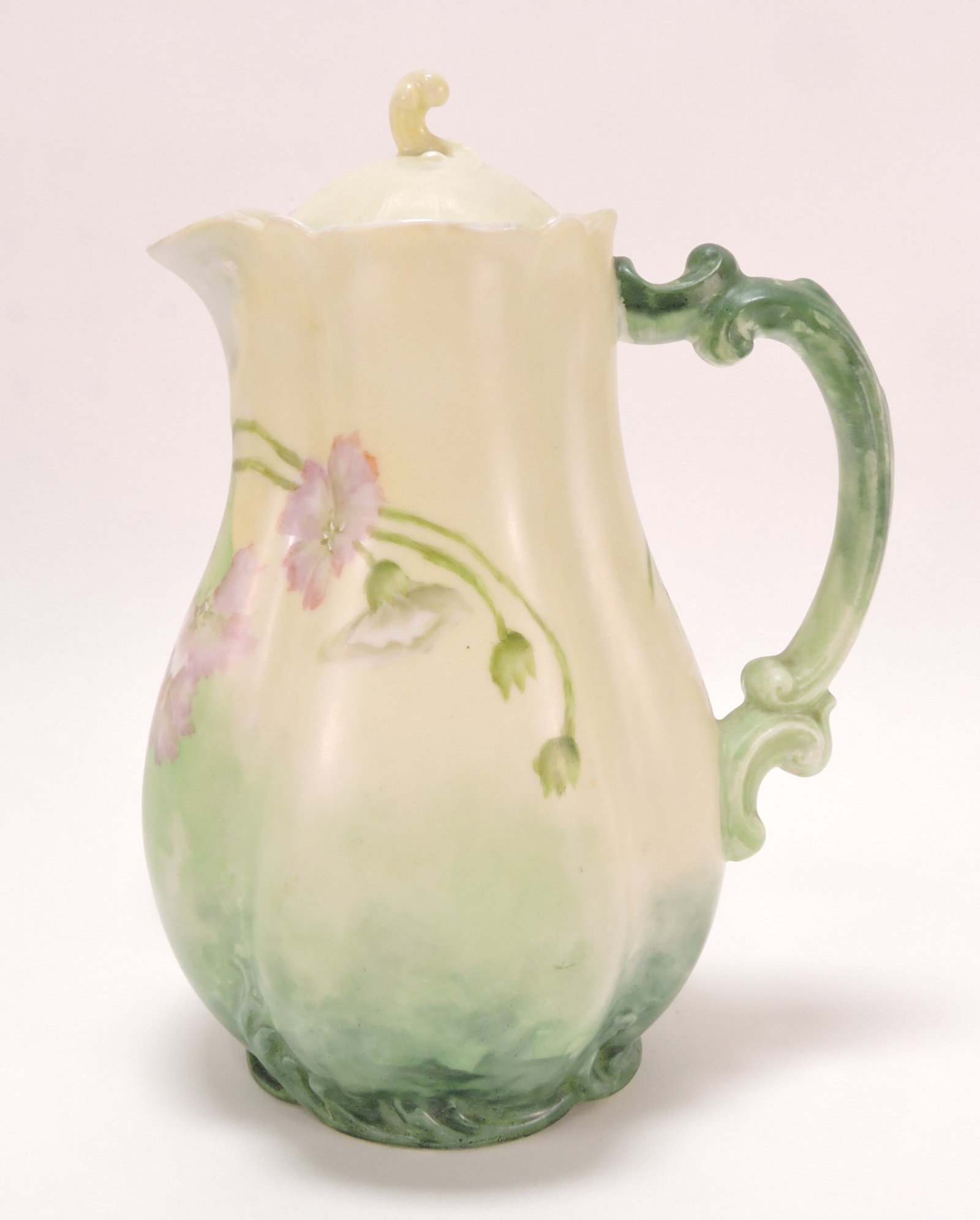 Limoges chocolate pot, 8 1/2" - 2
