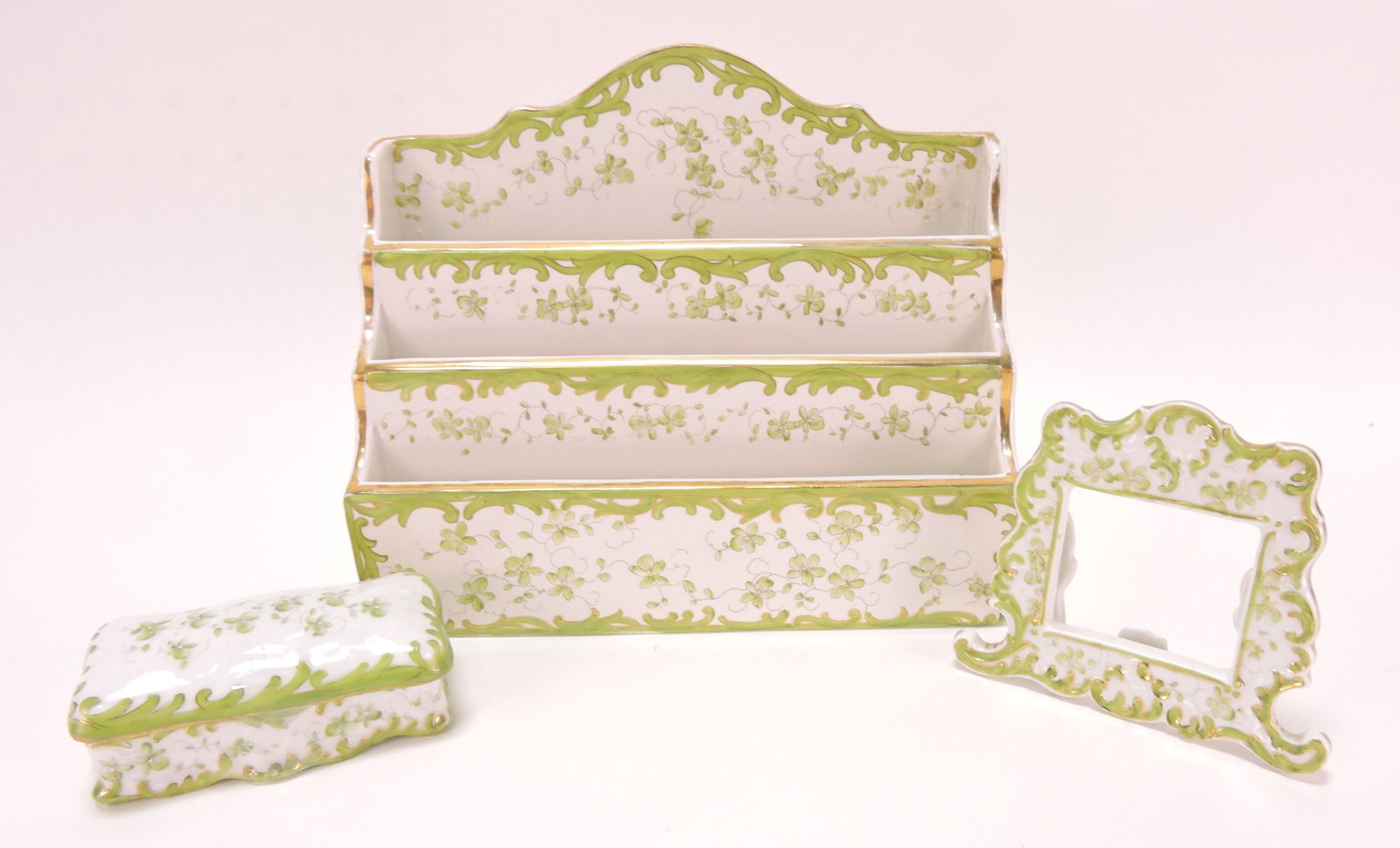 Saxe 3 piece desk set: .