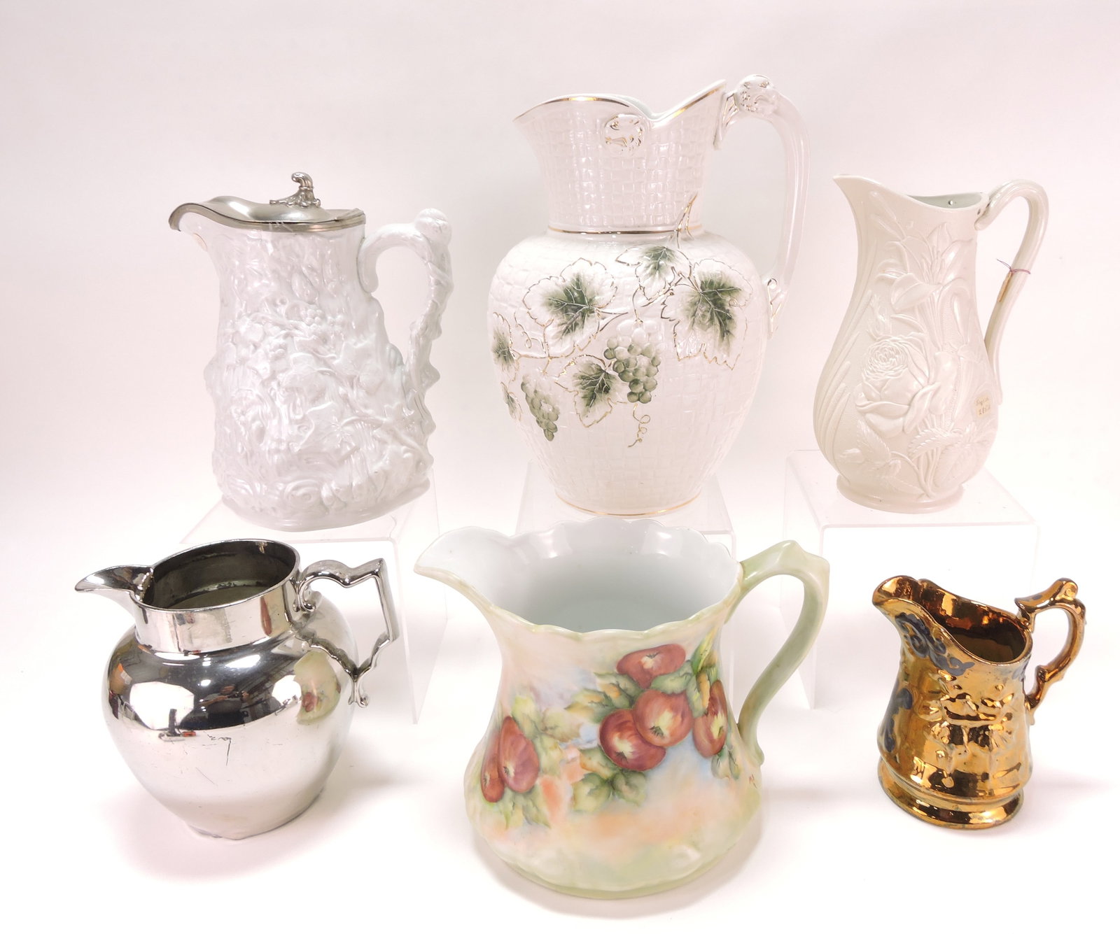 Lot of 6 pitchers,5 1/2 "to 11" (1 of 1)