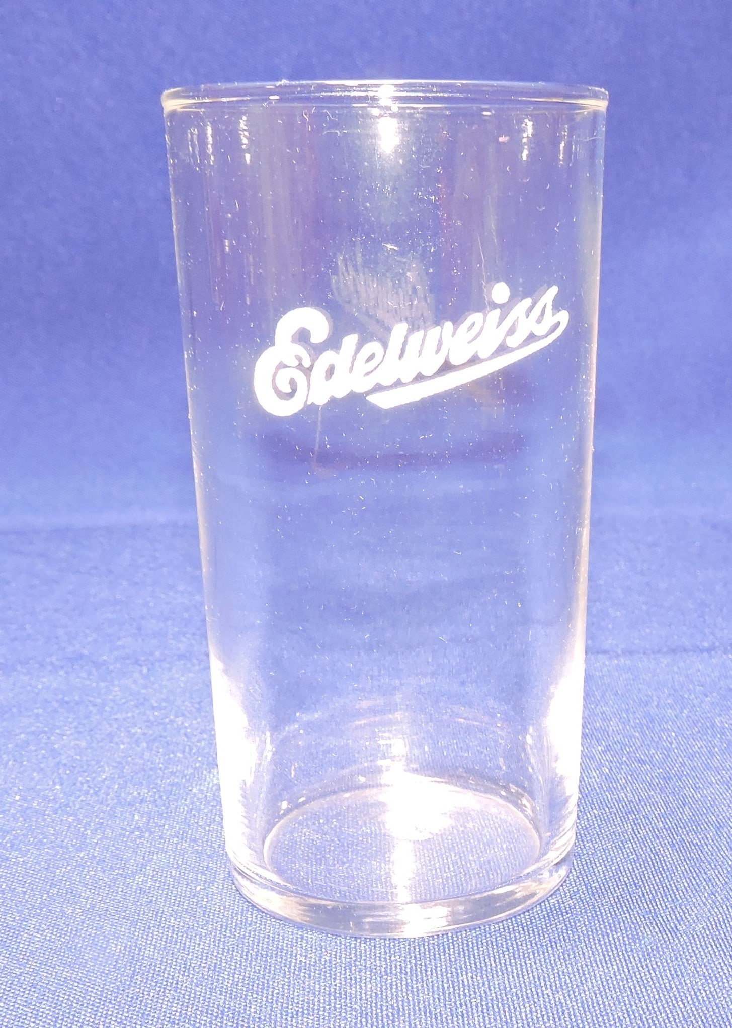 Pre-Prohibition etched beer glass, (1 of 1)