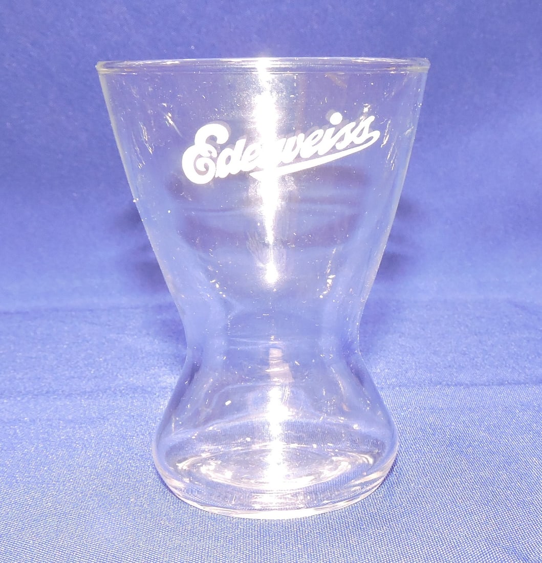 Pre-Prohibition enameled beer glass, (1 of 1)