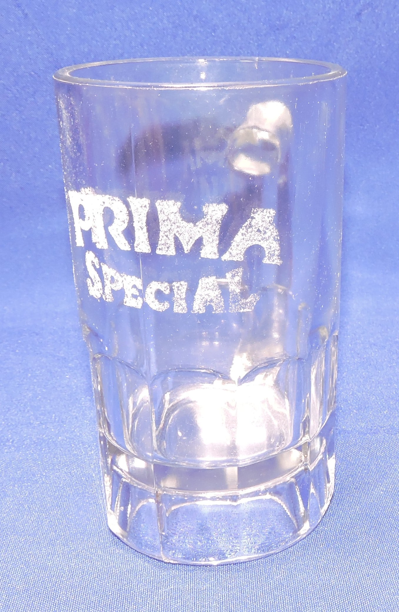 Pre-Prohibition etched beer glass, (1 of 1)