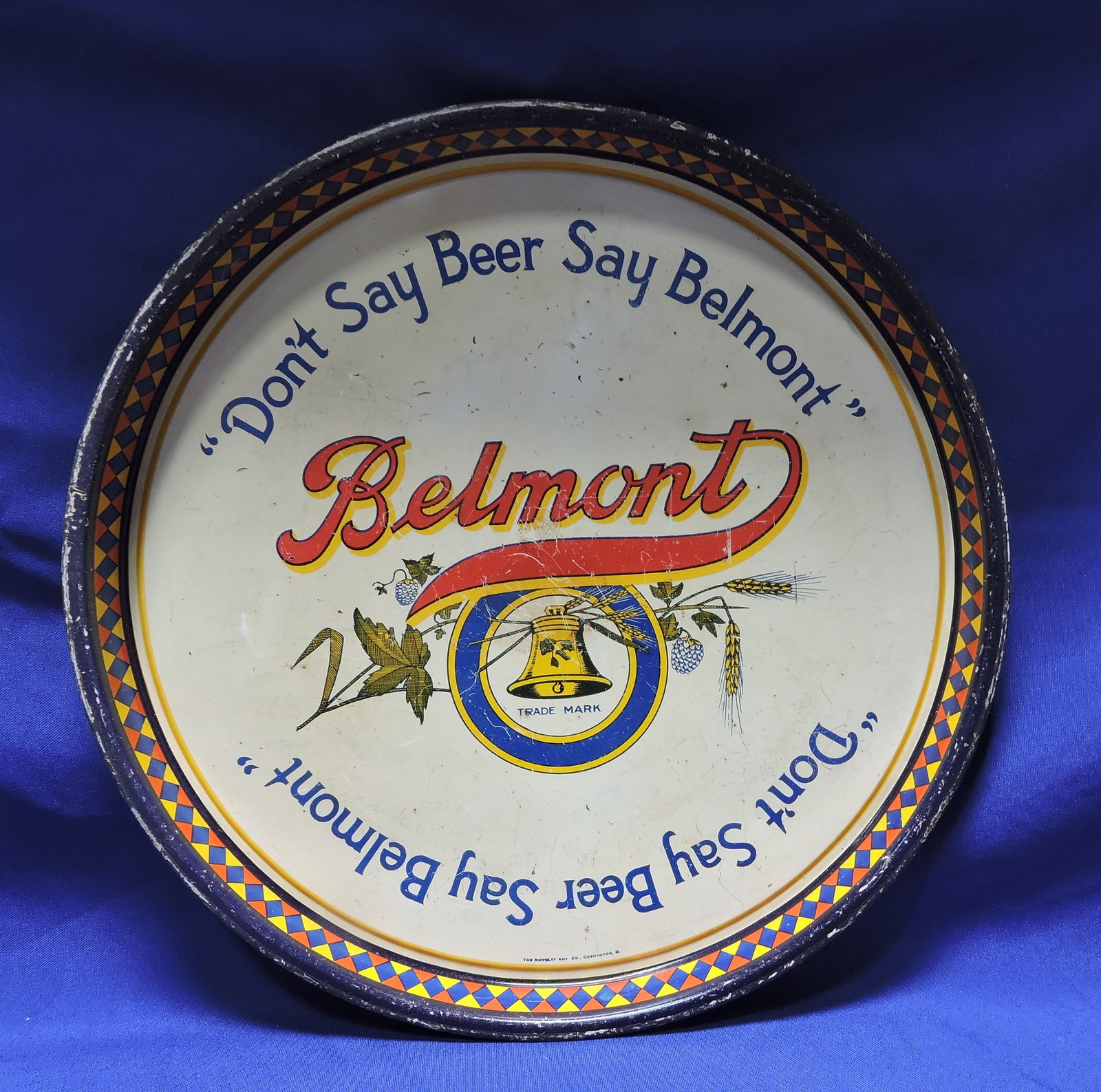 Belmont beer tray, 14" (1 of 2)