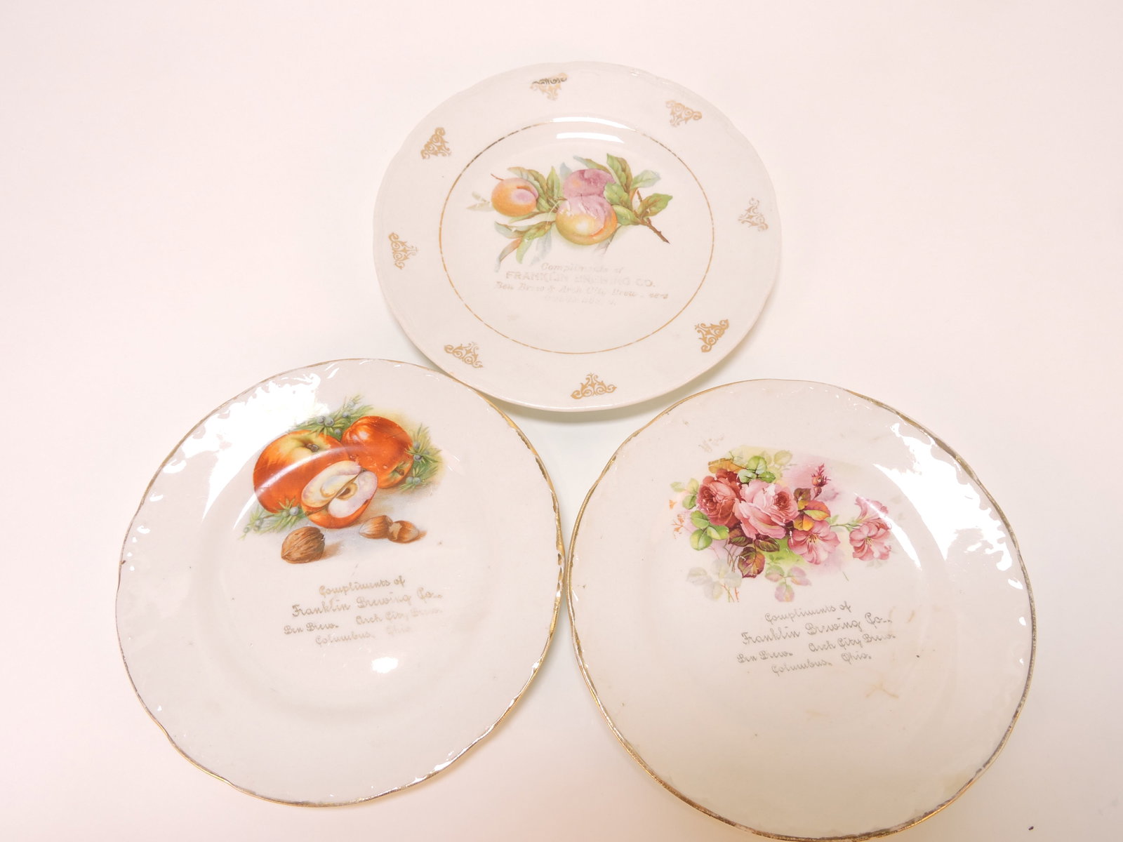 Franklin Brewing Co lot of 3 - 6" (1 of 1)