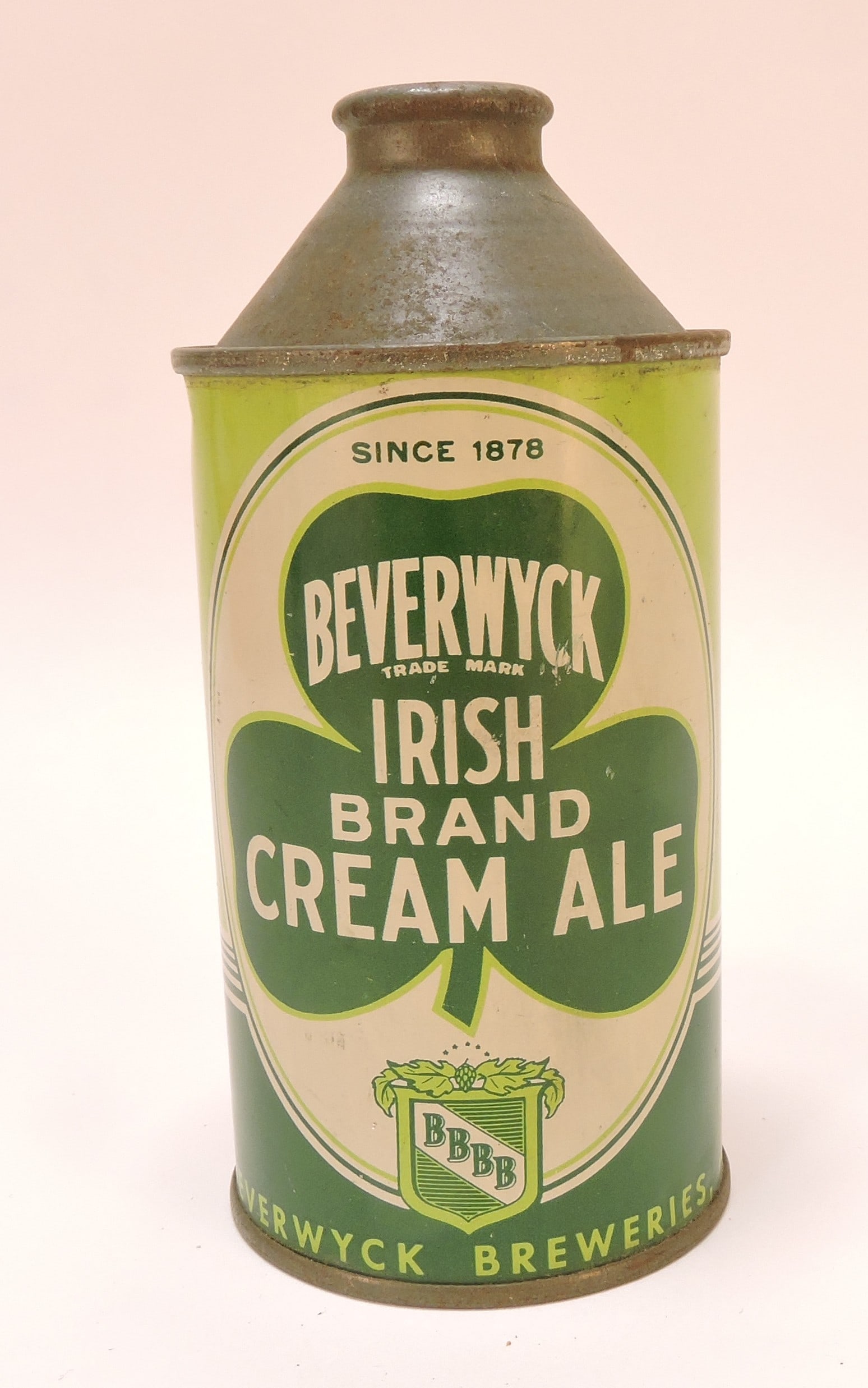Tin cone top beer can, Beverwyck (1 of 2)