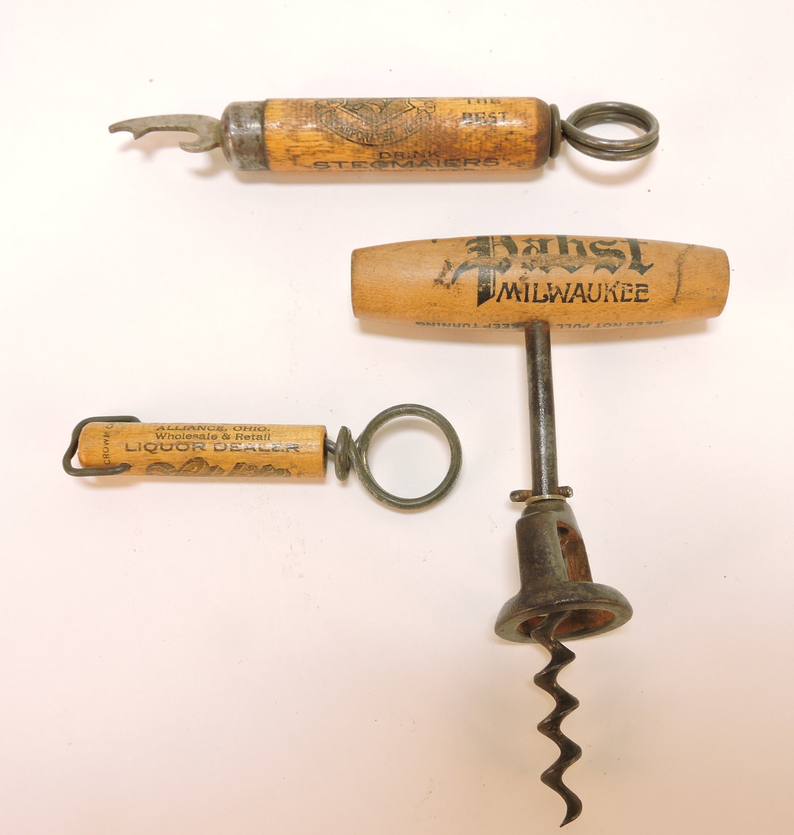 Lot of 3 bottle/can openers with (1 of 1)