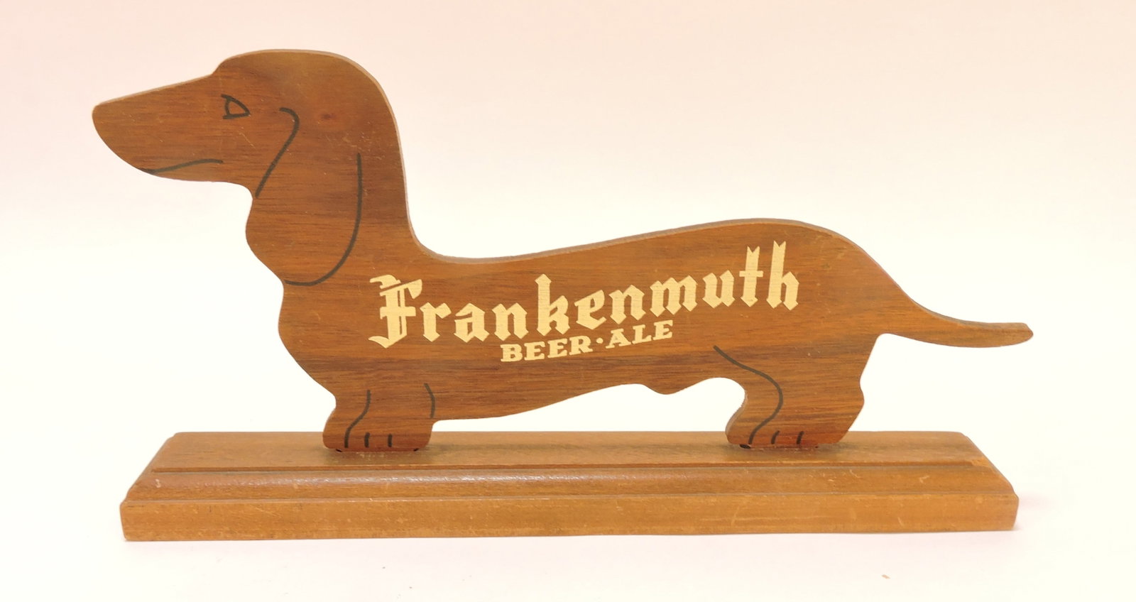 Frankenmuth Beer-Ale wooden advertising (1 of 2)