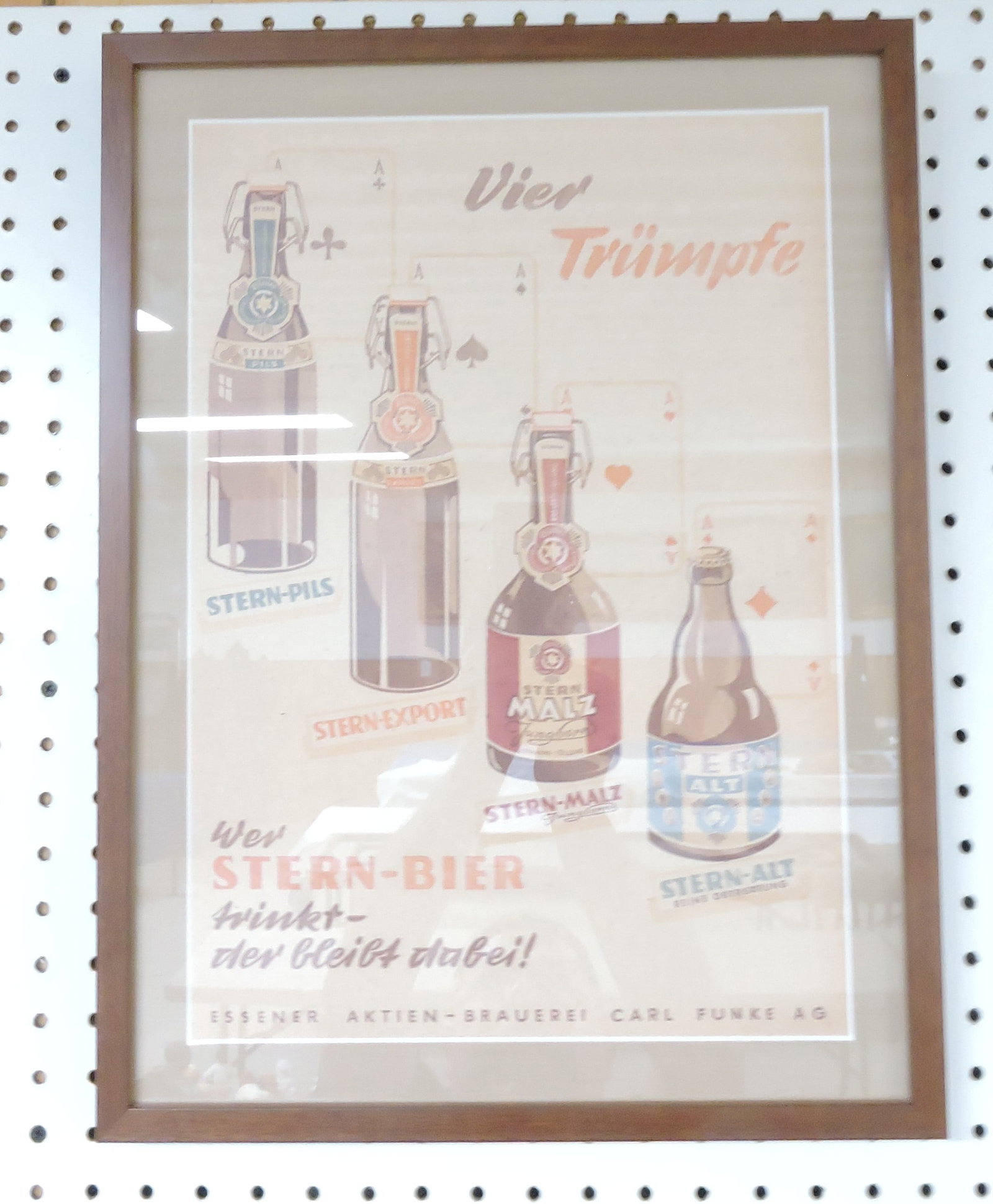 Stern Bier advertising poster, 20"x15" (1 of 1)