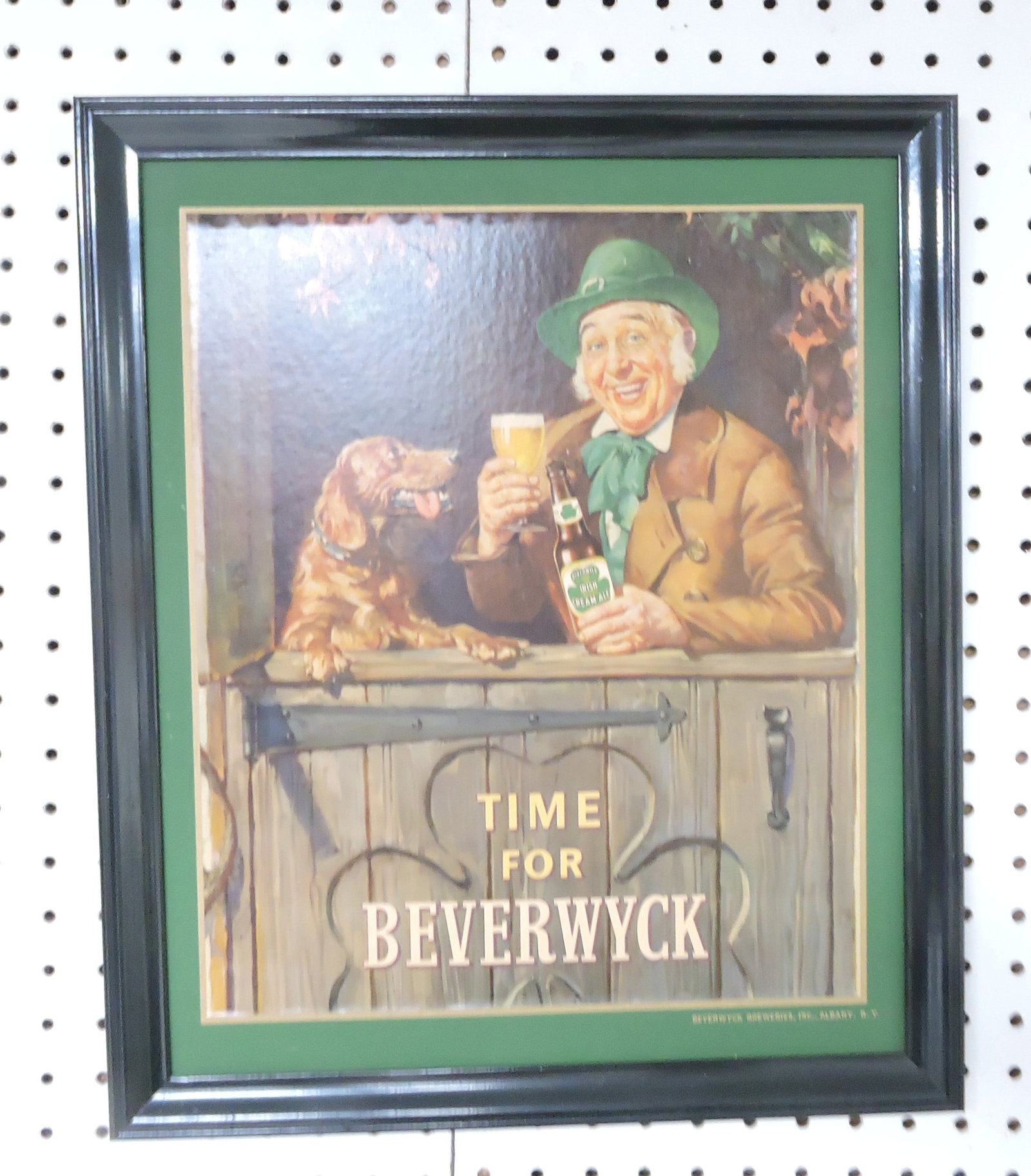 Beverwyck Beer advertising sign, (1 of 1)